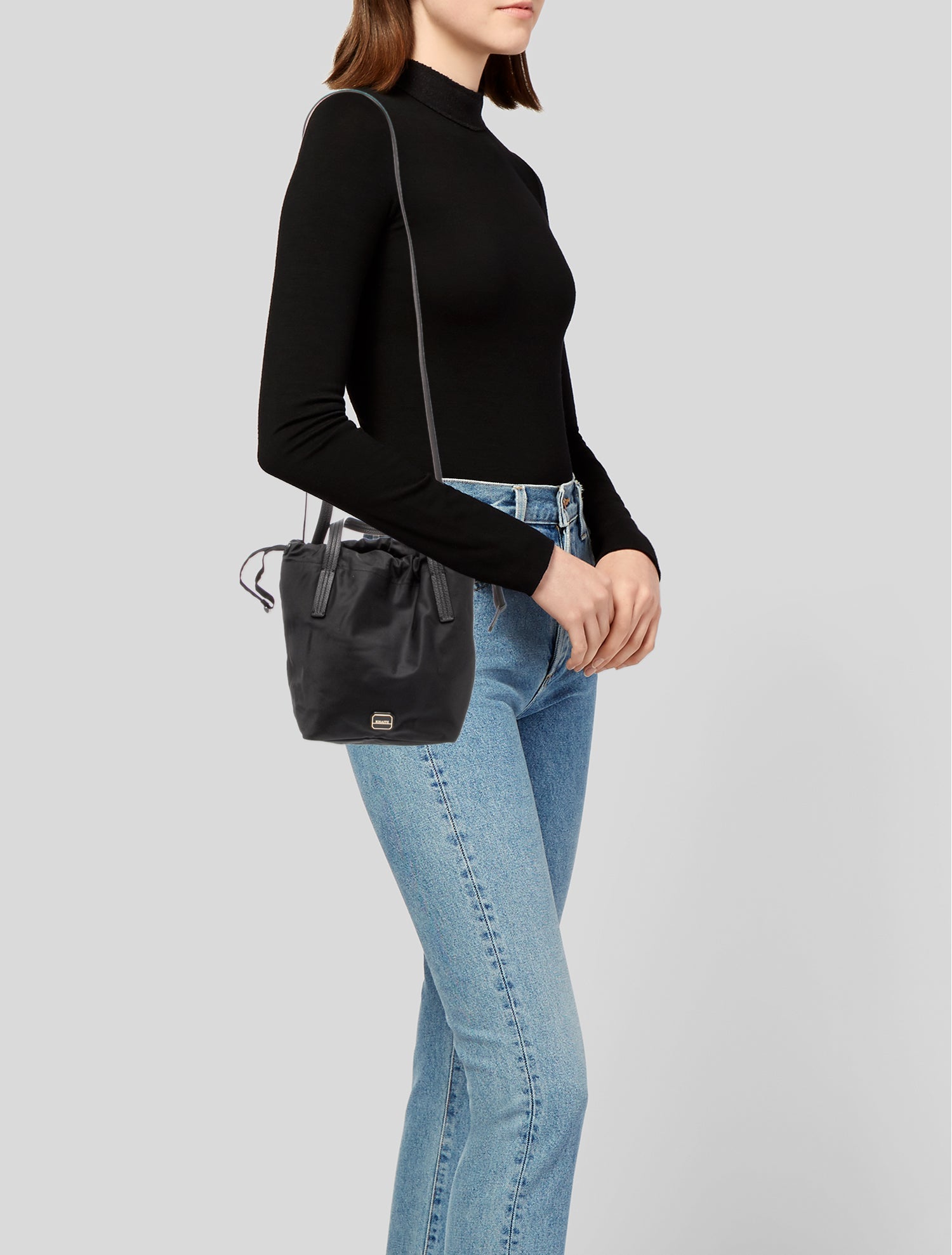 Khaite Nylon Bucket Bag