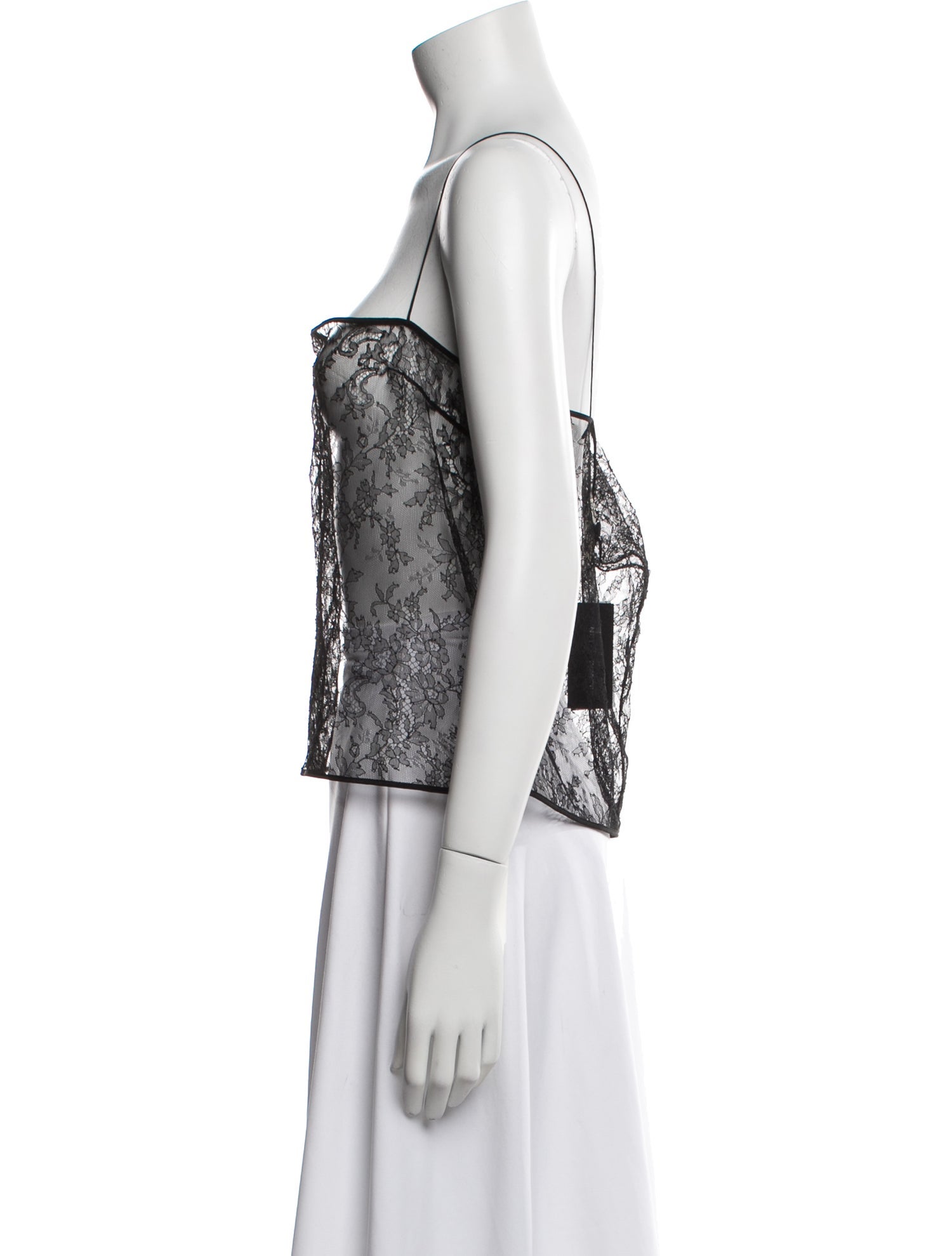 Khaite Nylon Lace Pattern Sweater