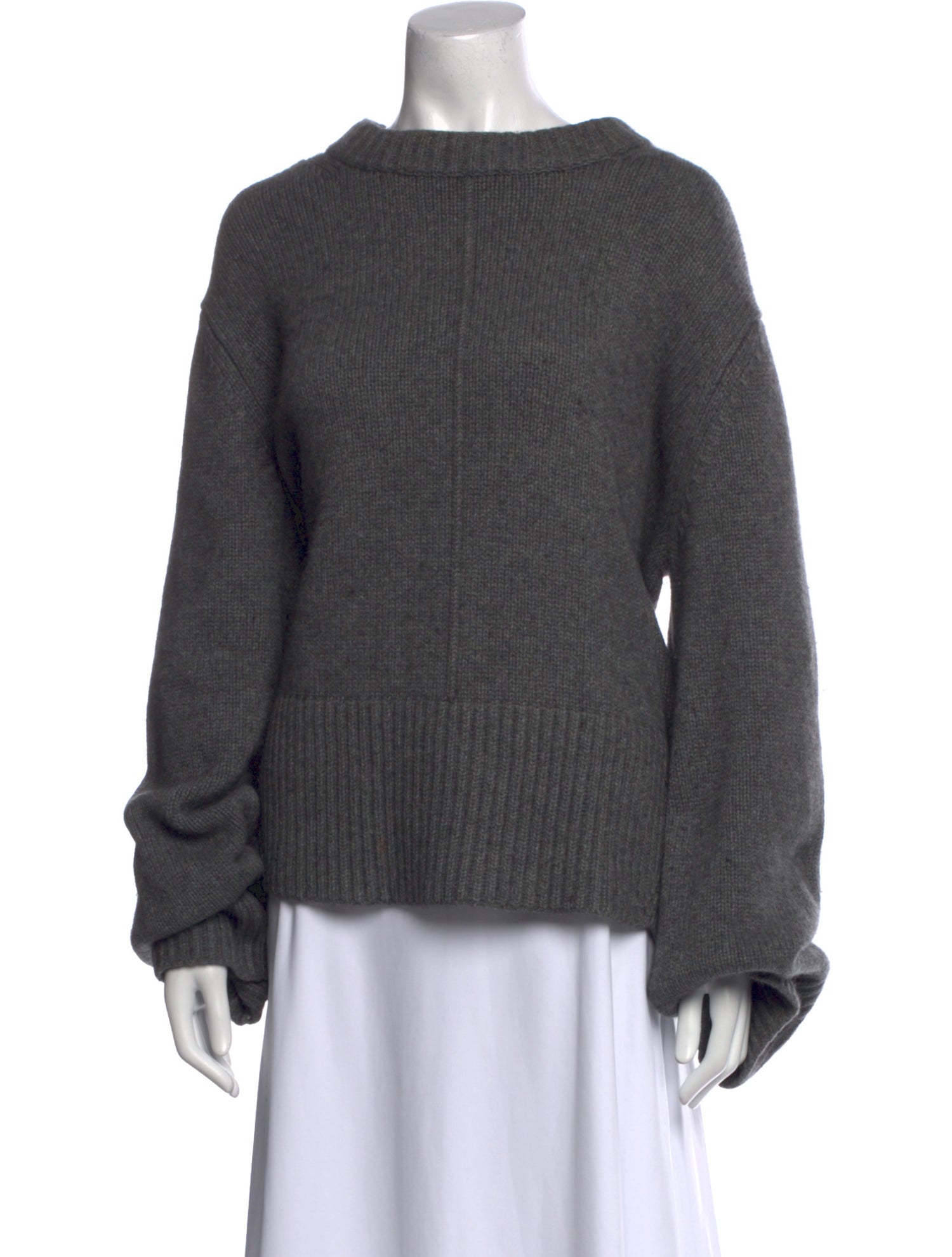 Khaite Cashmere Crew Neck Sweater
