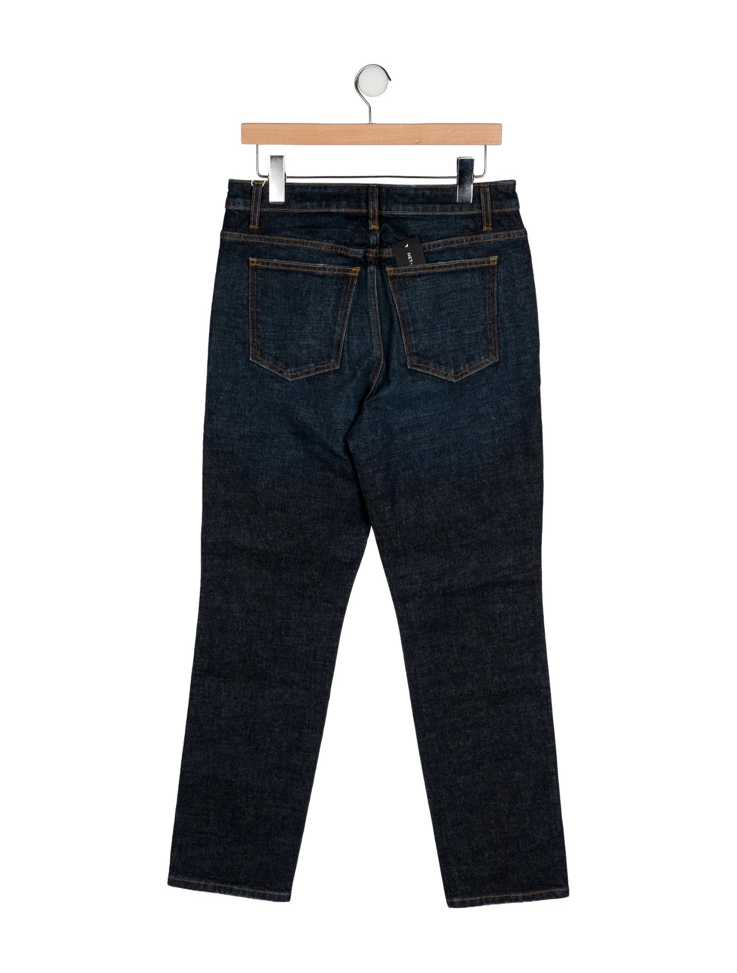Khaite High-Rise Straight Leg Jeans w/ Tags
