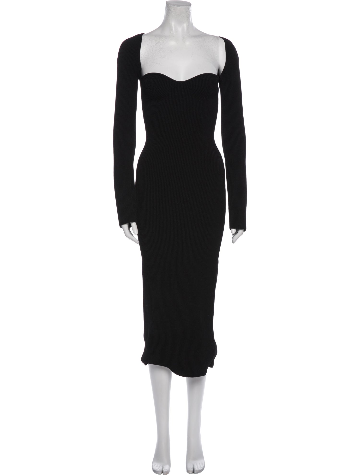 Khaite Square Neckline Long Dress w/ Tags