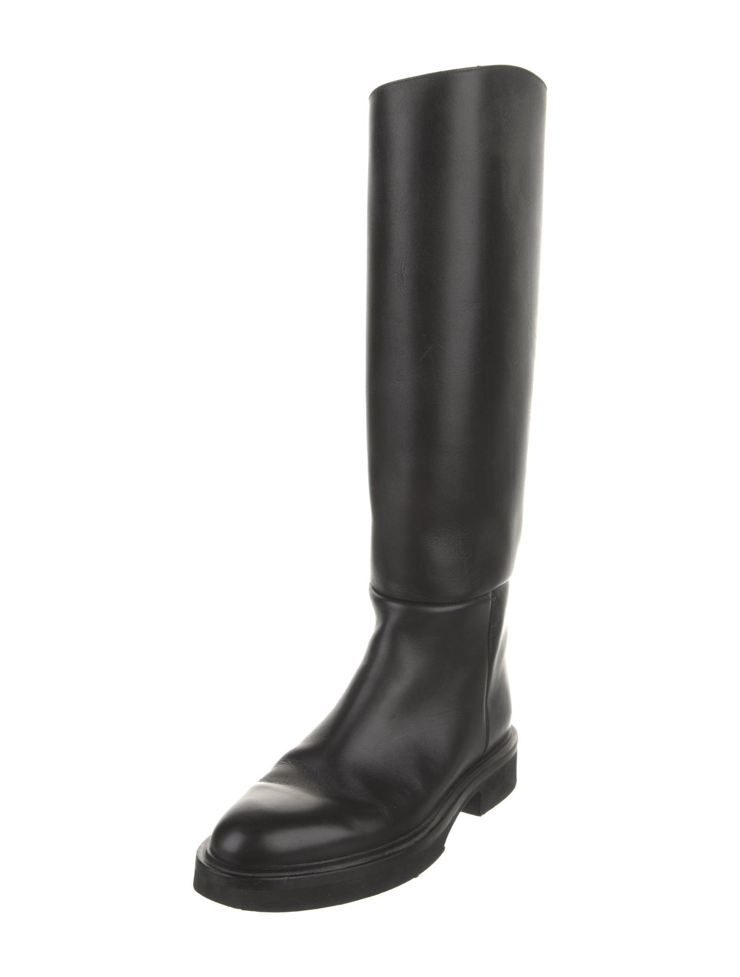 Khaite Leather Riding Boots