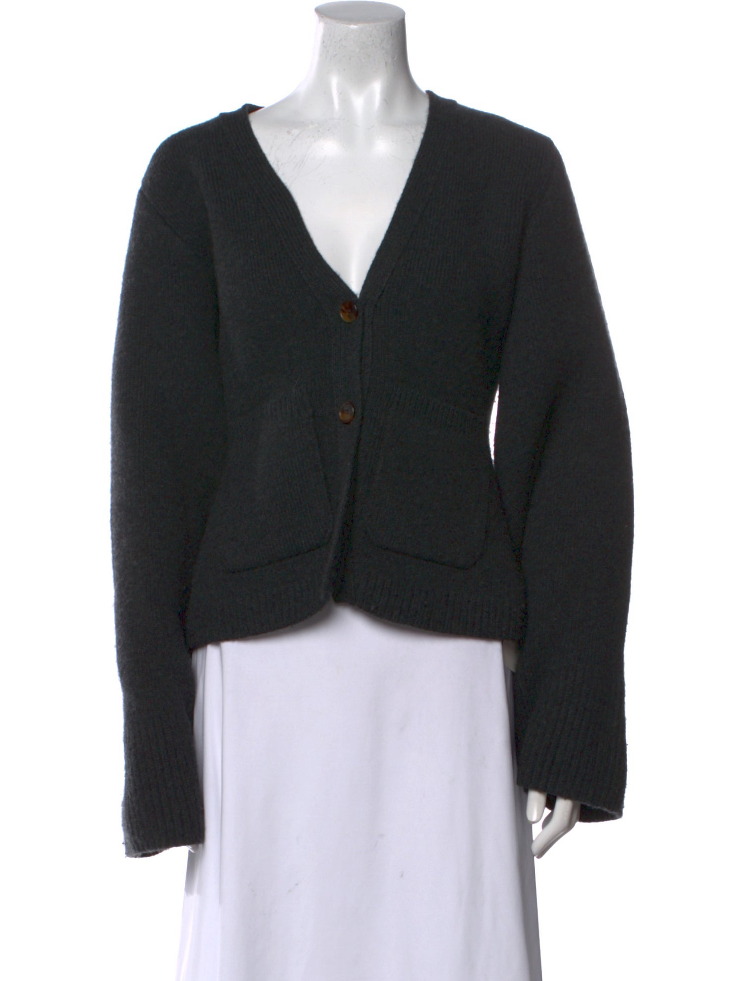 Khaite Cashmere V-Neck Sweater