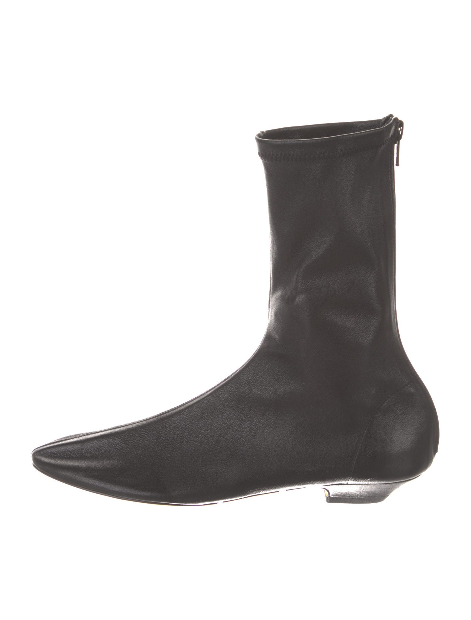 Khaite Leather Sock Boots
