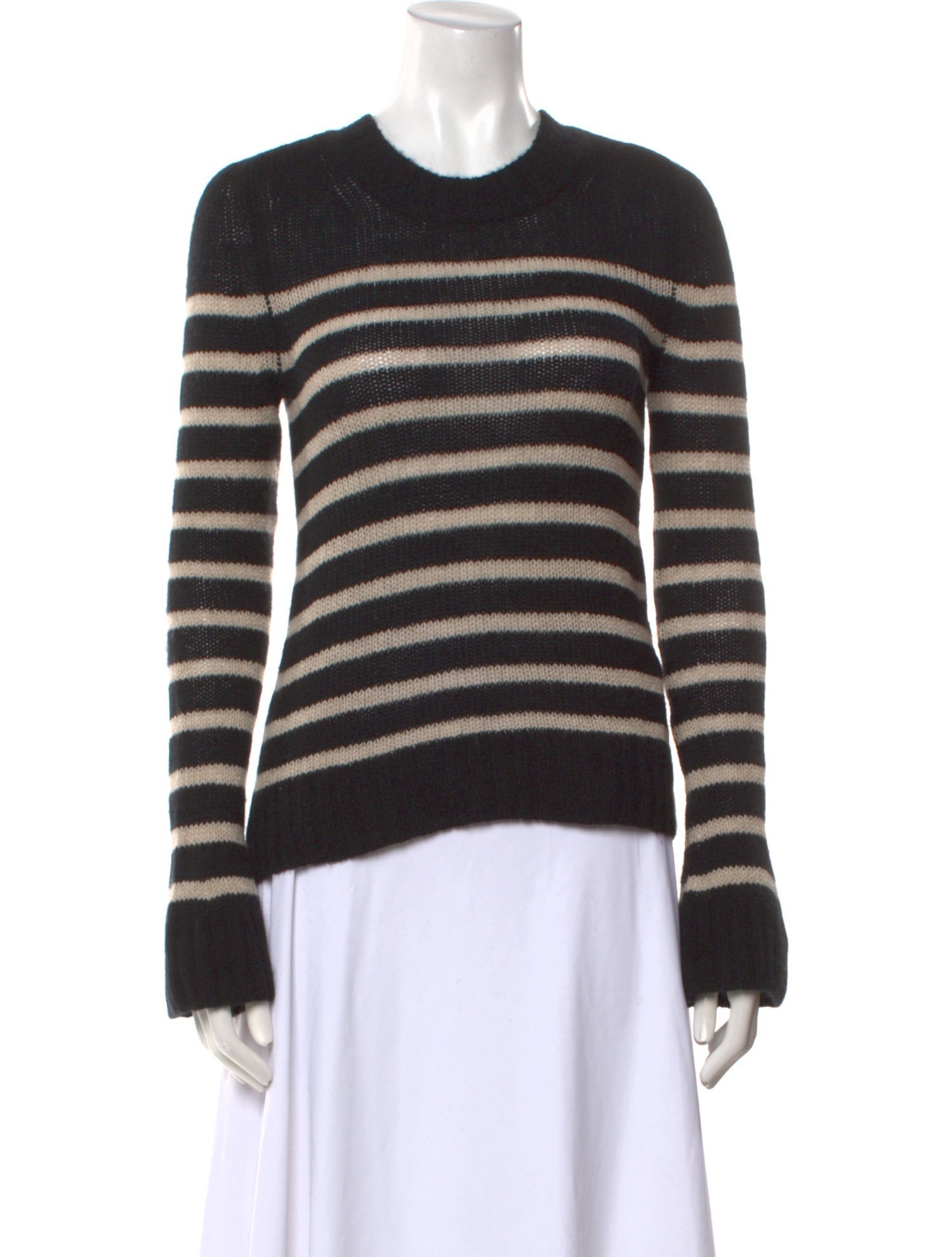 Khaite Cashmere Striped Sweater