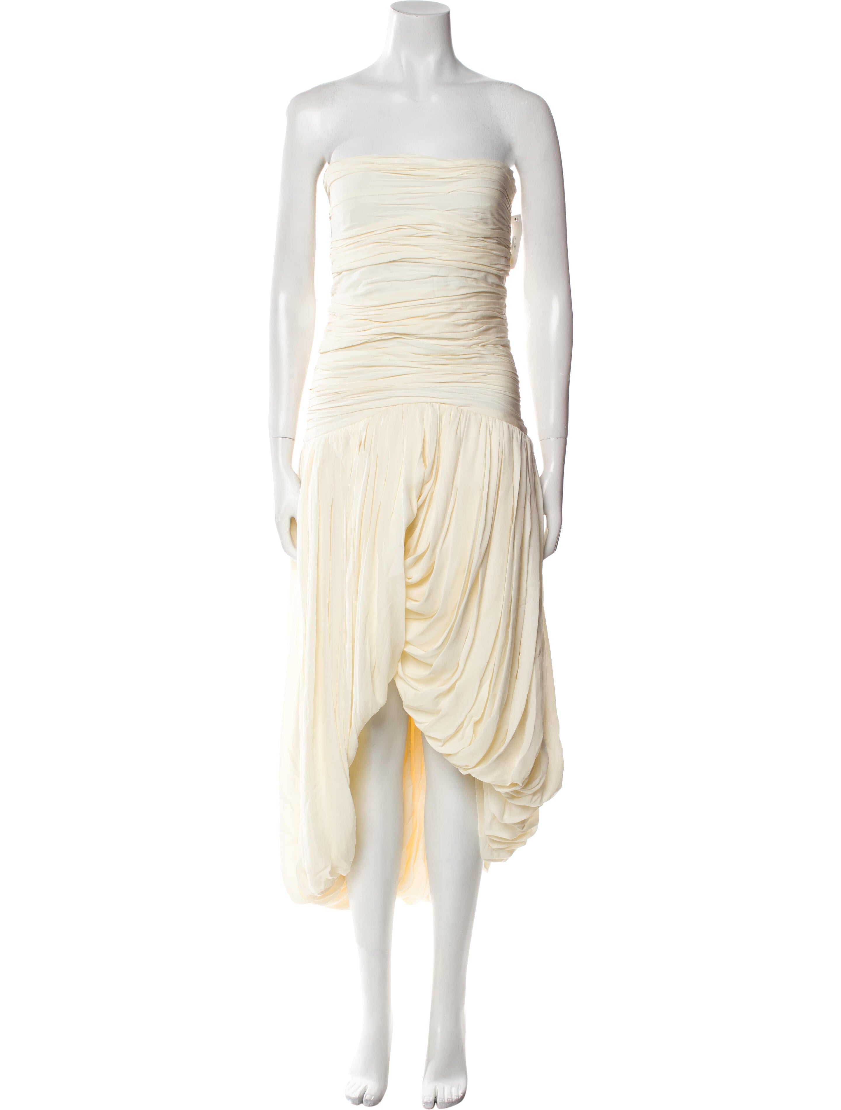 Khaite Silk Midi Length Dress