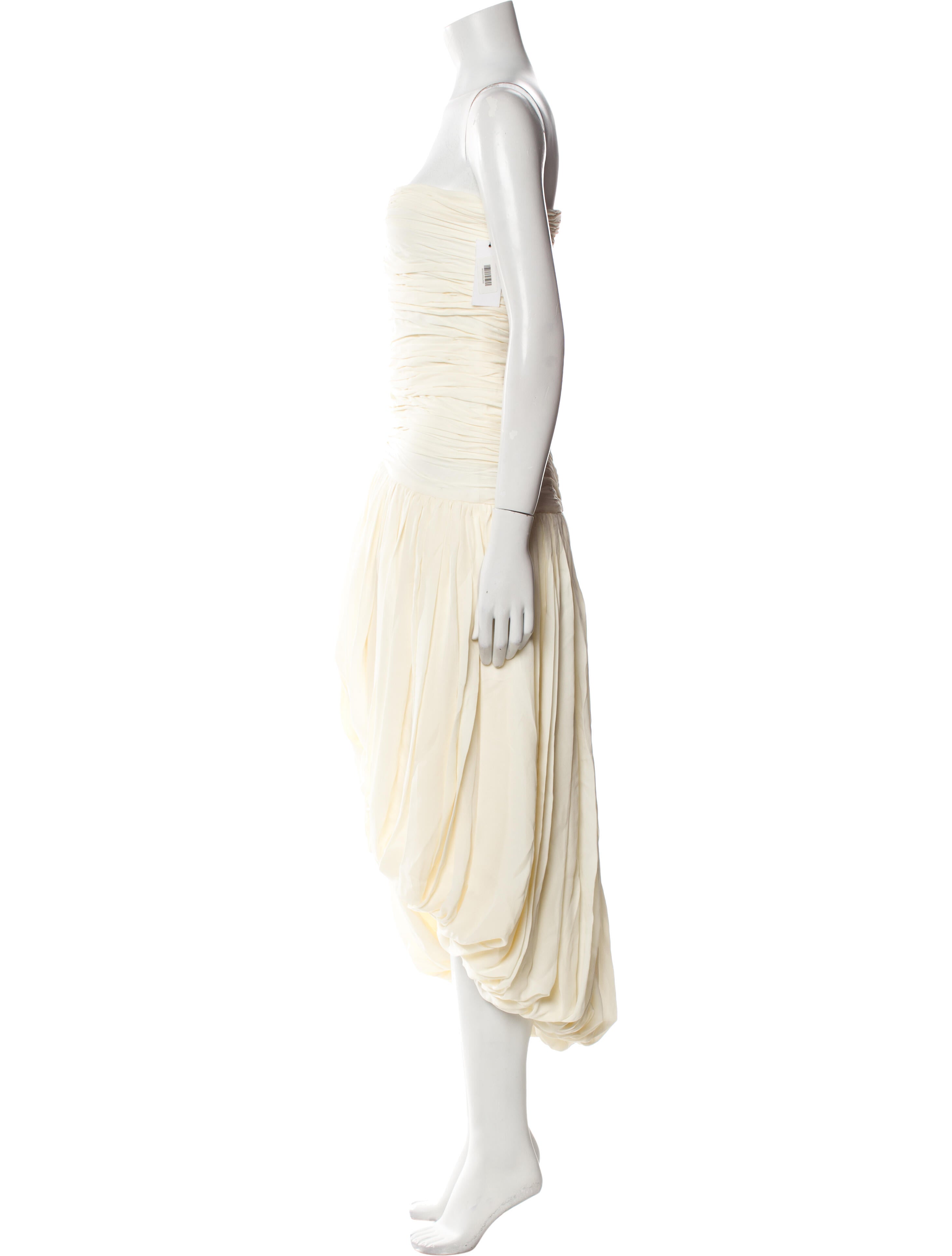 Khaite Silk Midi Length Dress