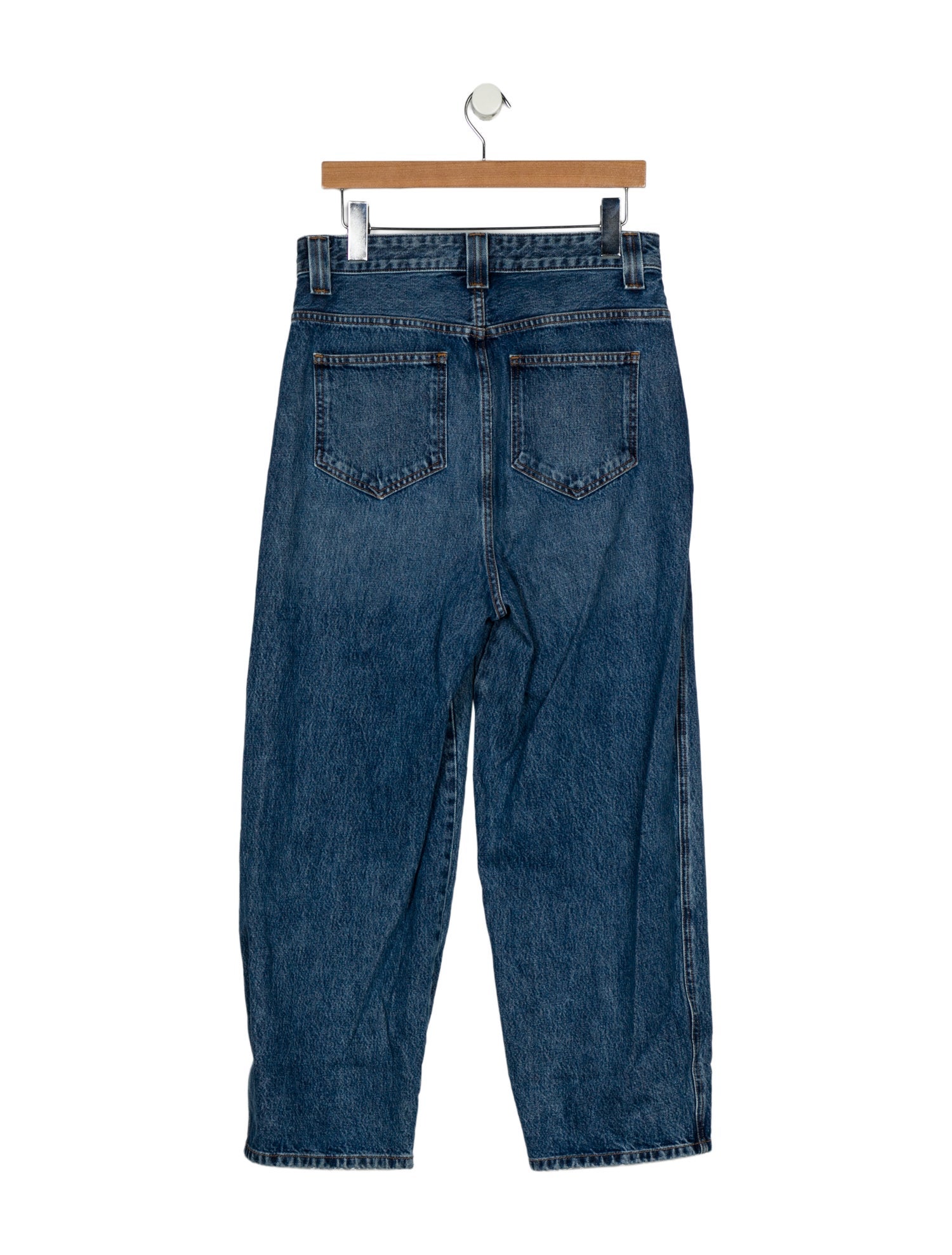 Khaite High-Rise Wide Leg Jeans