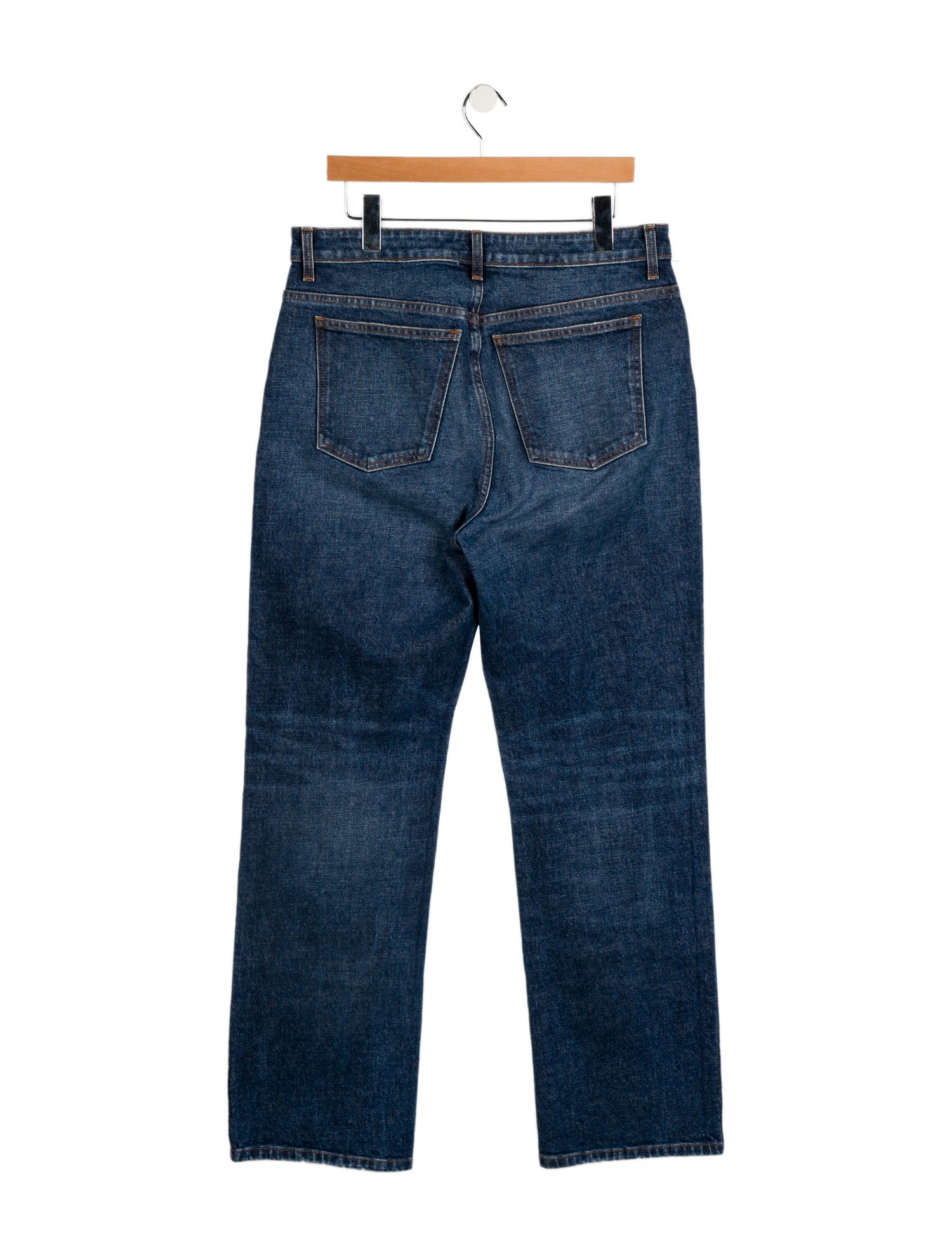 Khaite High-Rise Wide Leg Jeans