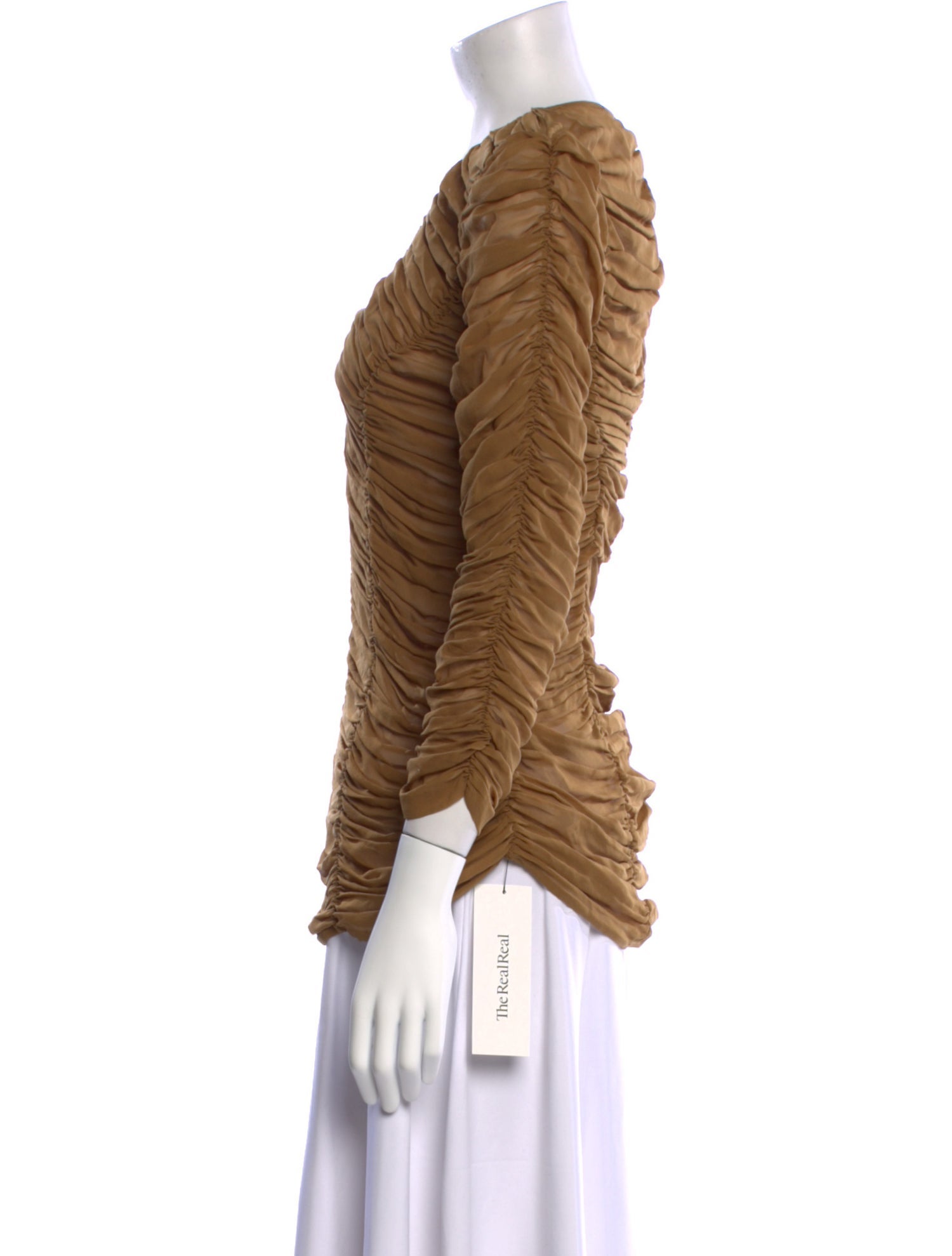 Khaite Silk V-Neck Blouse