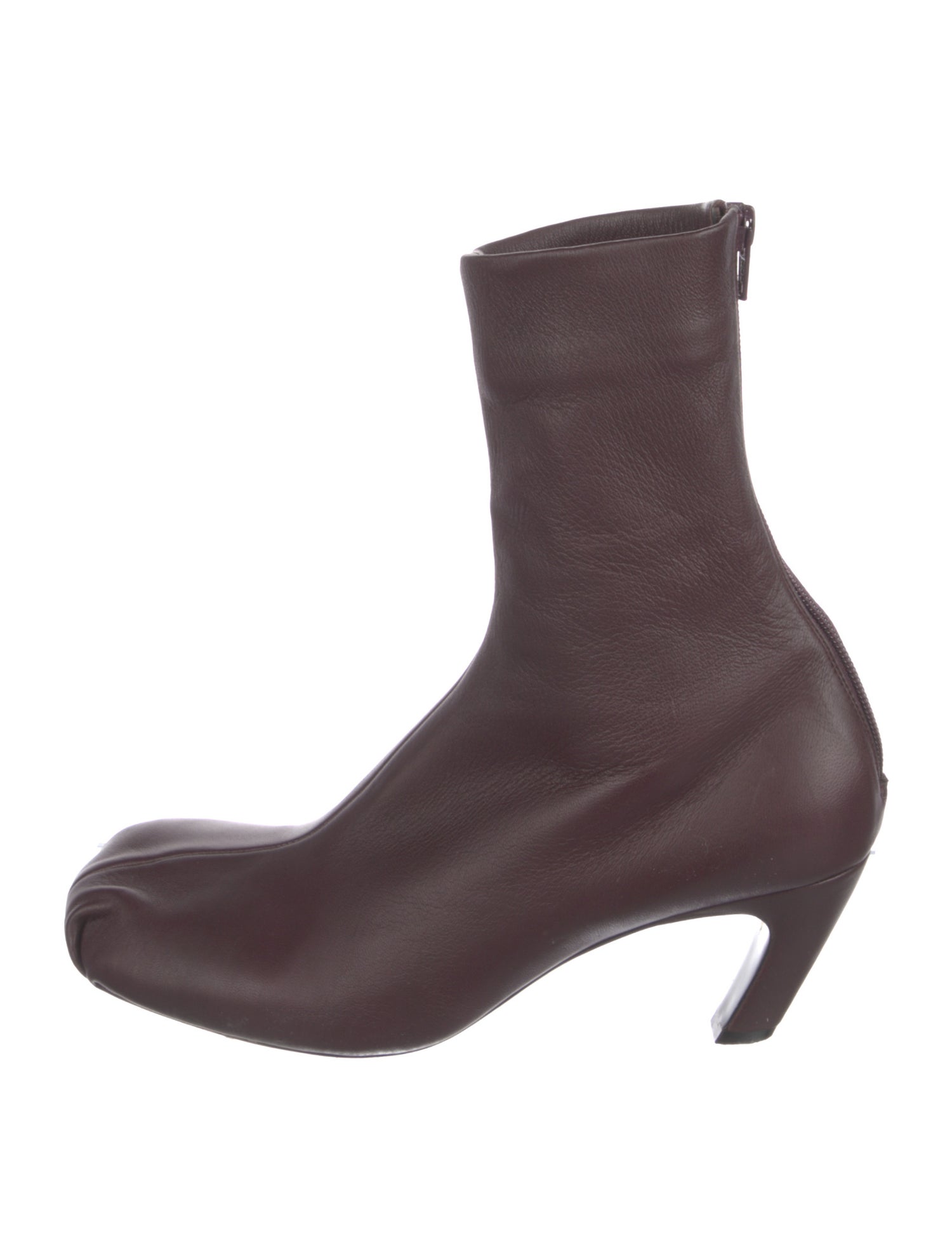 Khaite Leather Sock Boots