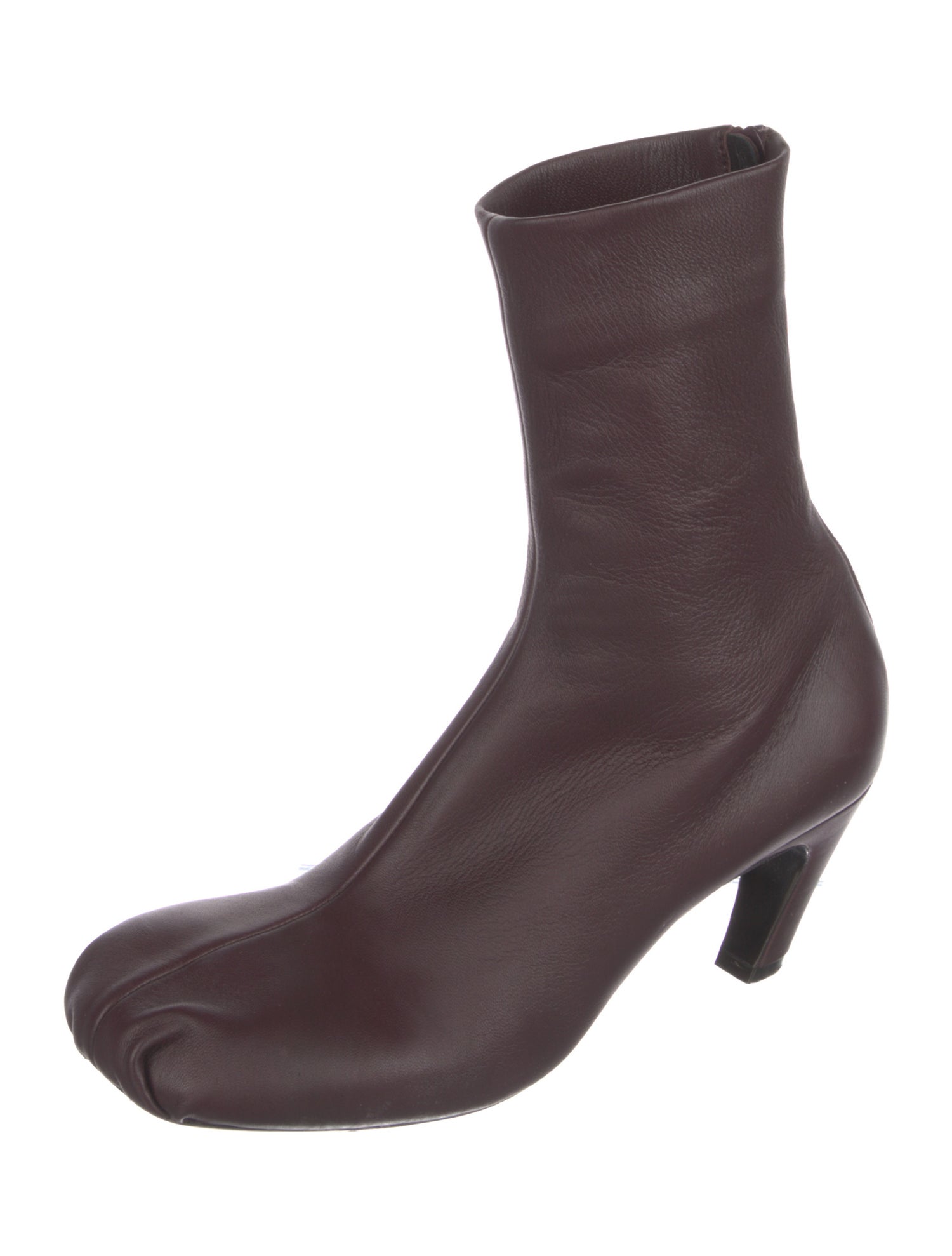 Khaite Leather Sock Boots