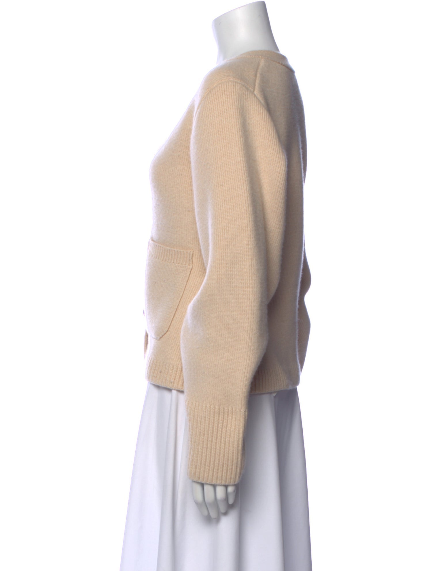 Khaite Cashmere V-Neck Sweater