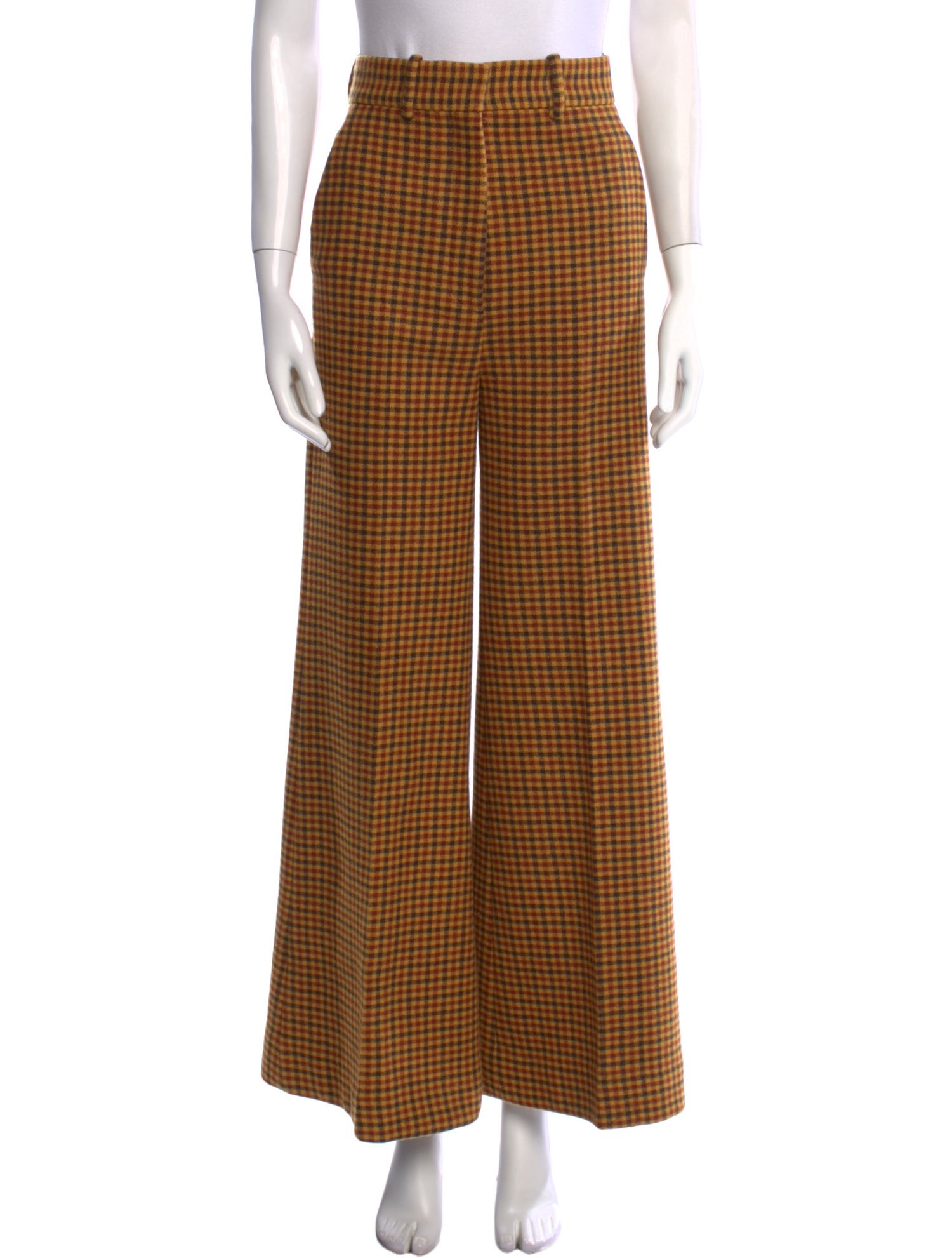 Khaite Wool Wide Leg Pants