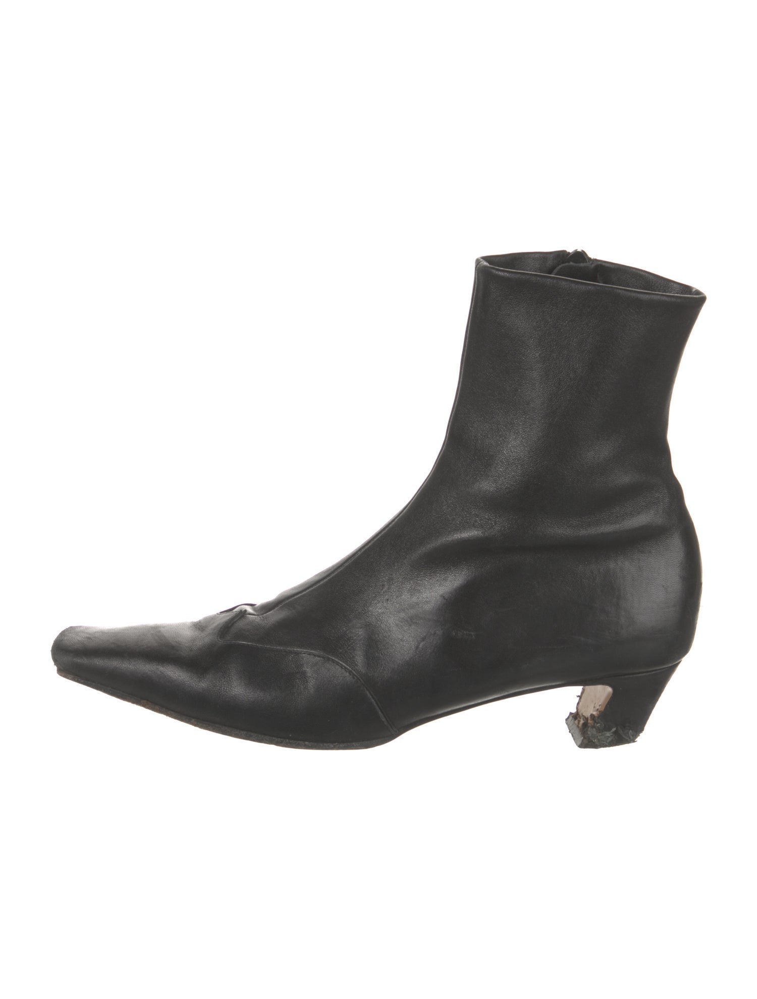 Khaite Leather Boots