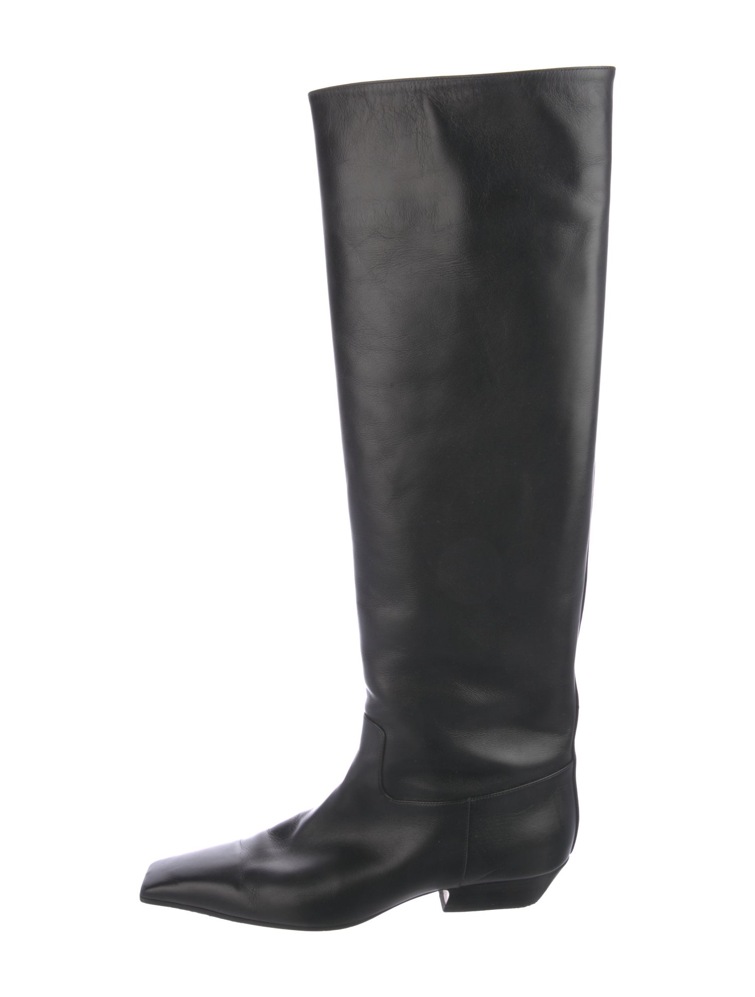 Khaite Leather Riding Boots
