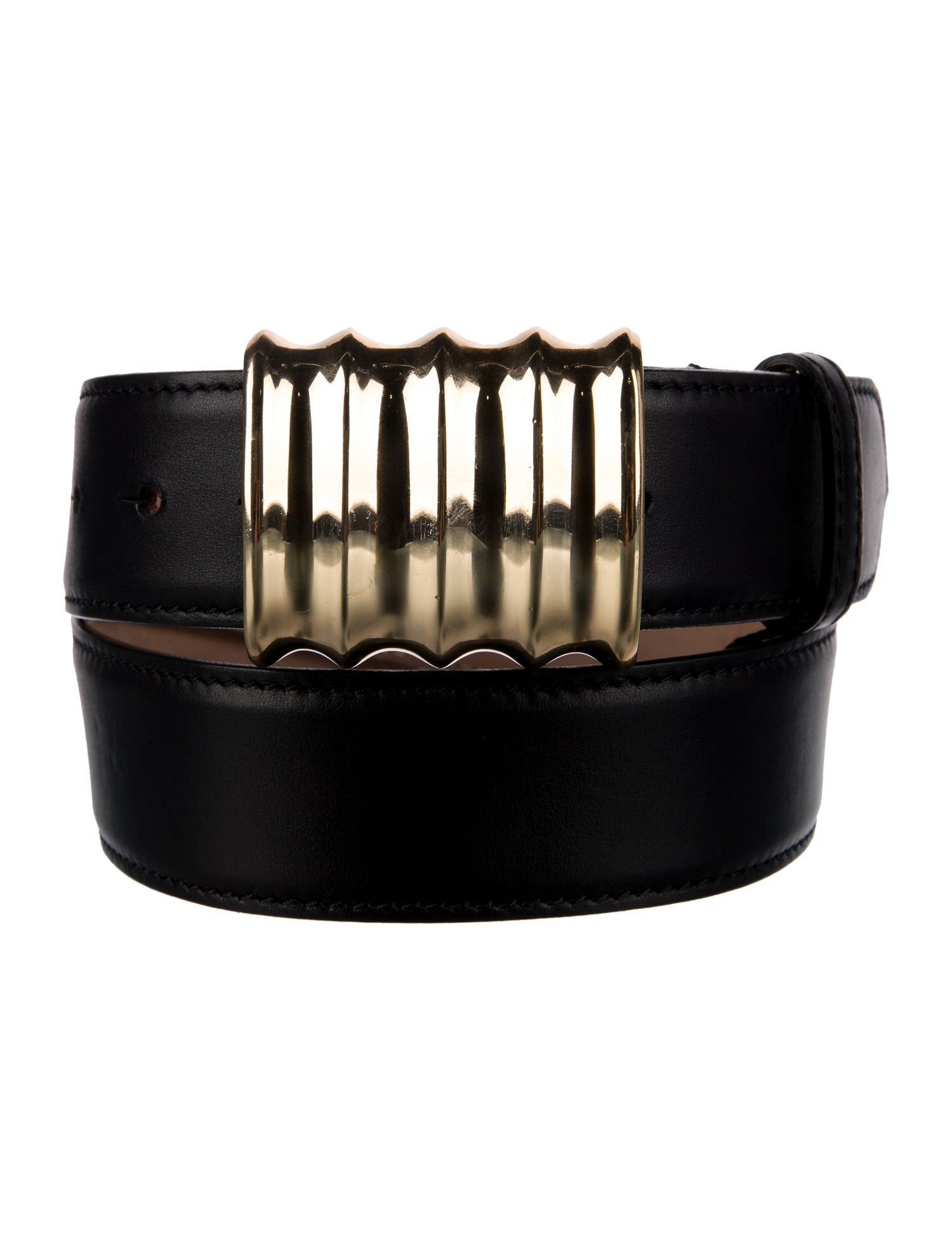 Khaite Wide Leather Belt