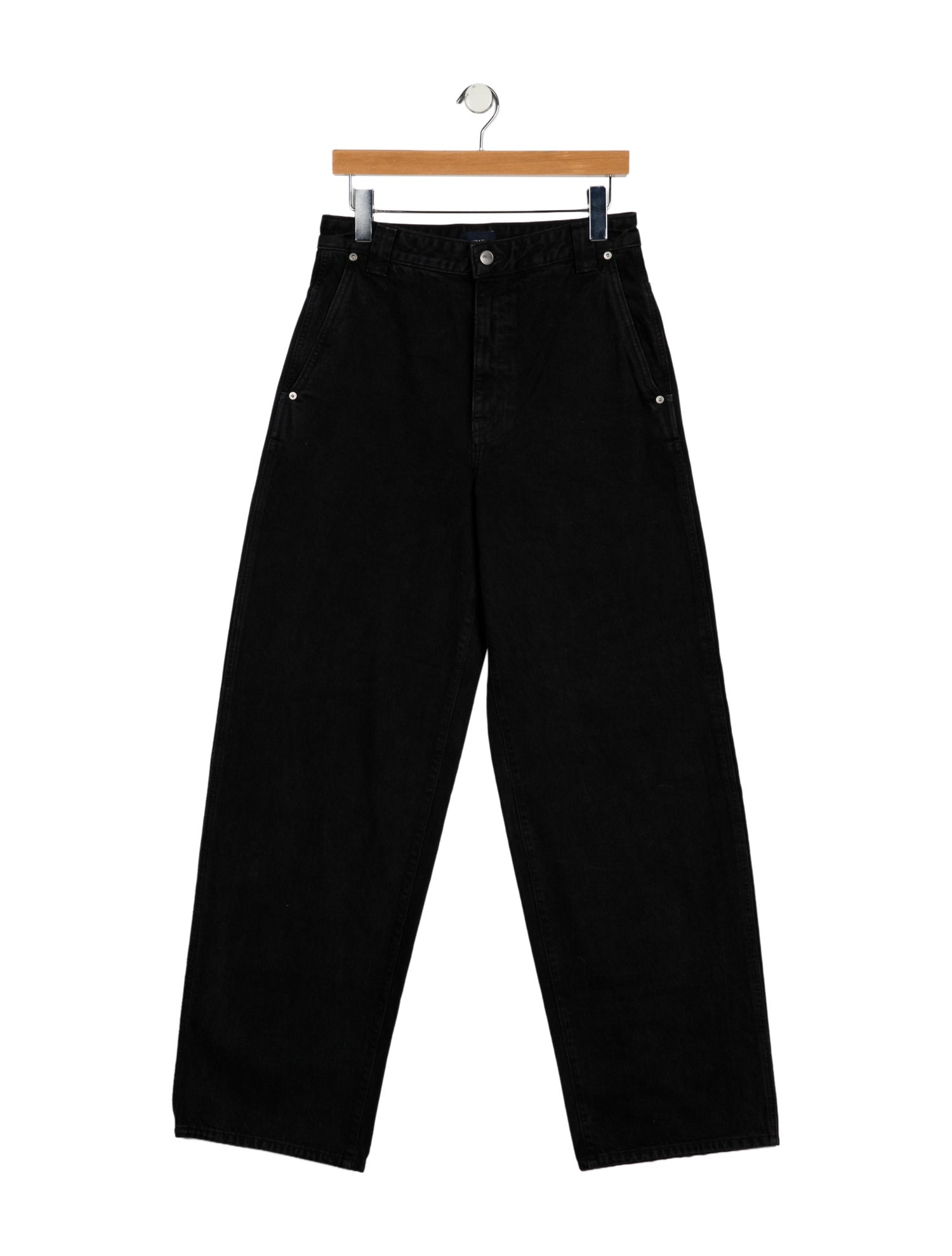 Khaite High-Rise Wide Leg Jeans