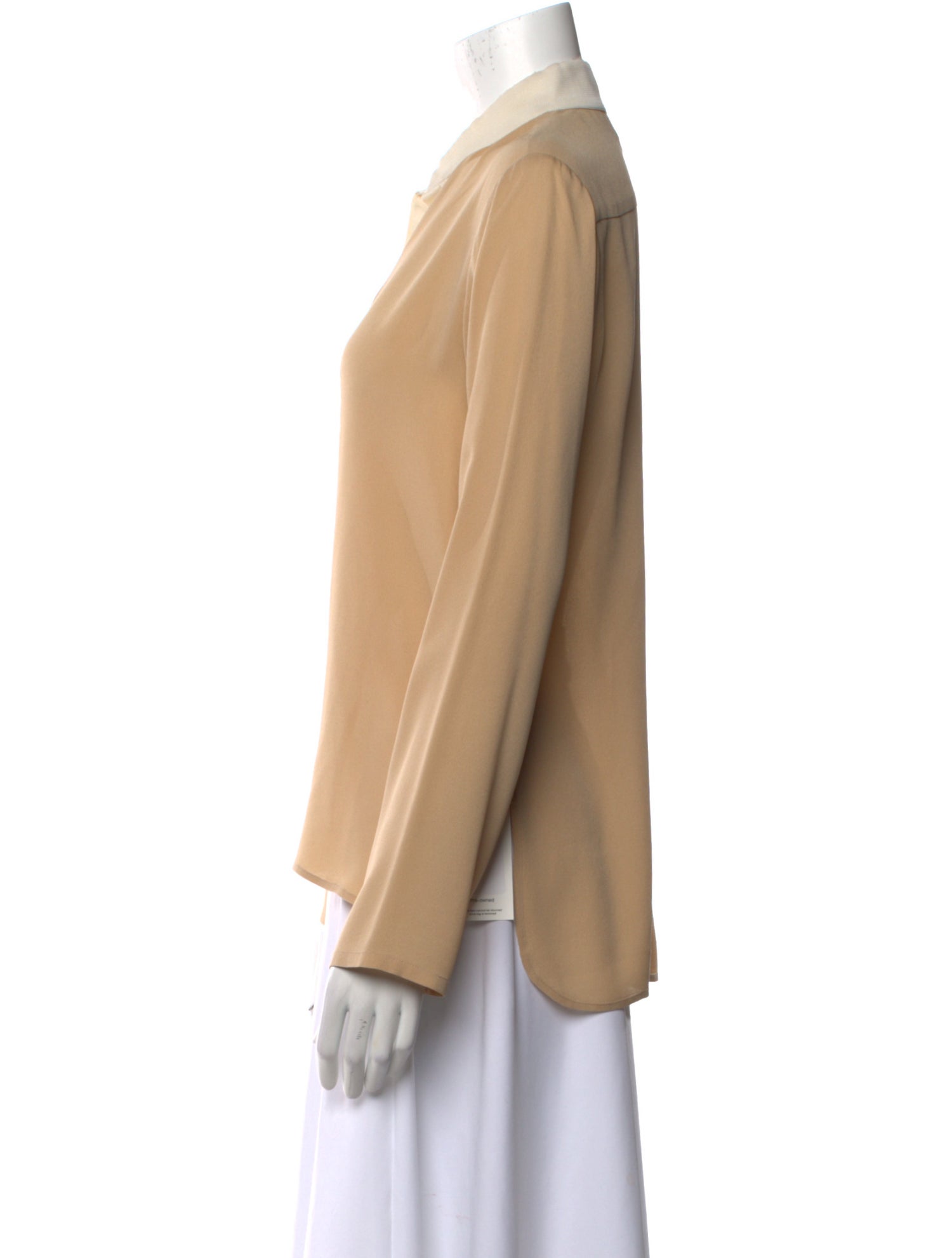 Khaite Silk V-Neck Blouse