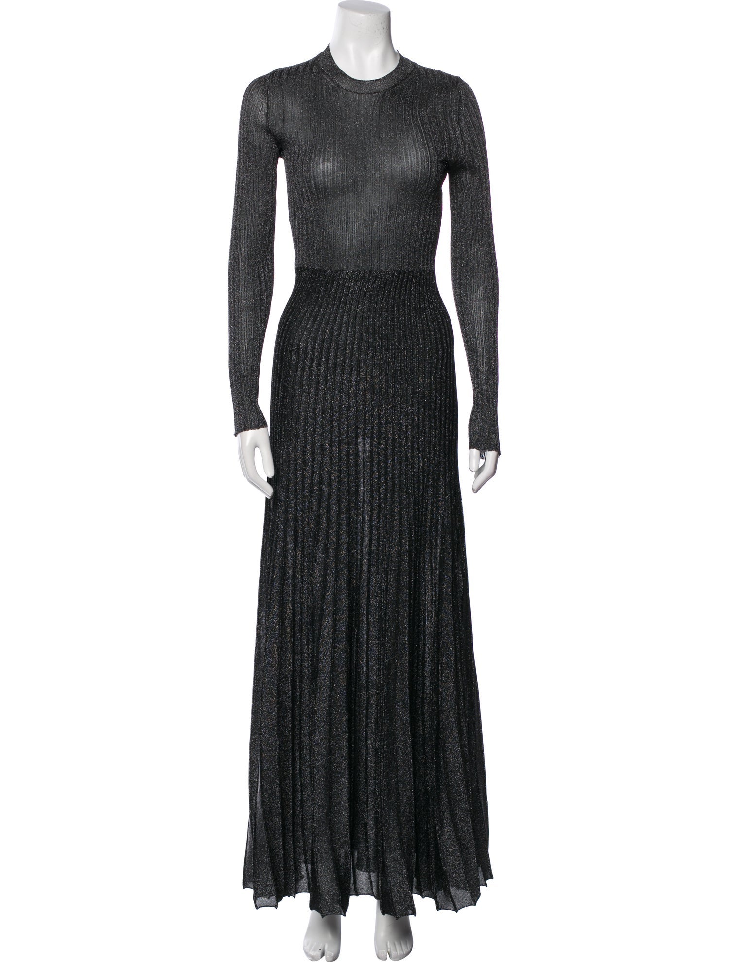 Khaite Crew Neck Long Dress