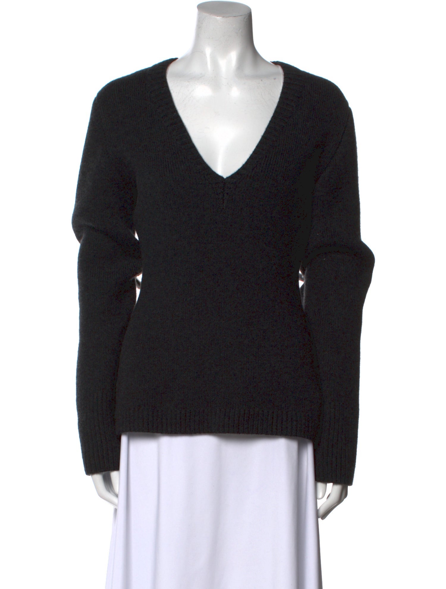 Khaite Cashmere V-Neck Sweater