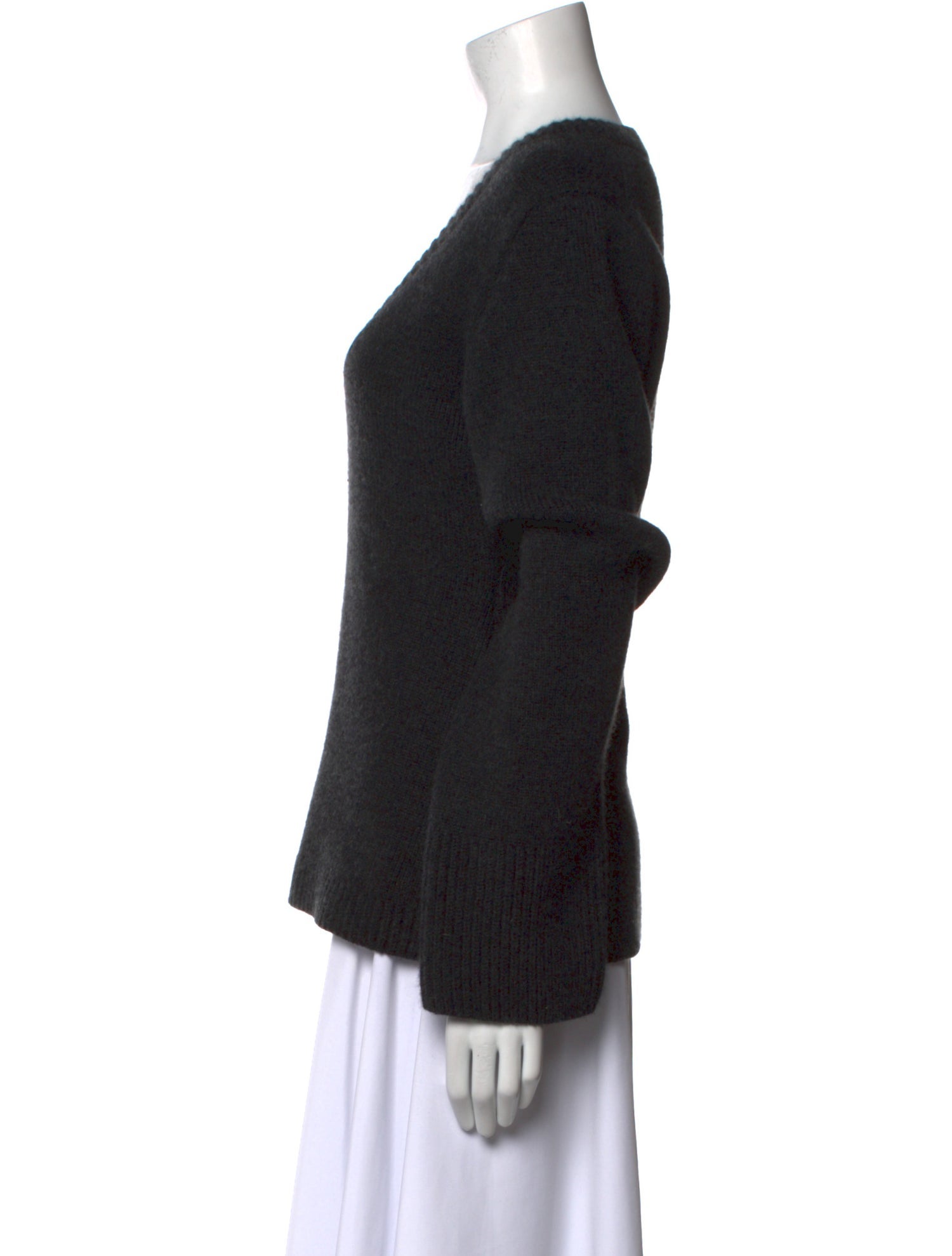 Khaite Cashmere V-Neck Sweater
