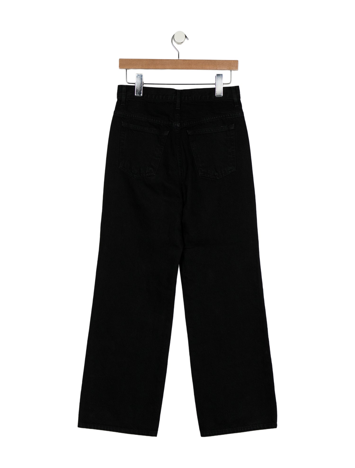 Khaite High-Rise Wide Leg Jeans