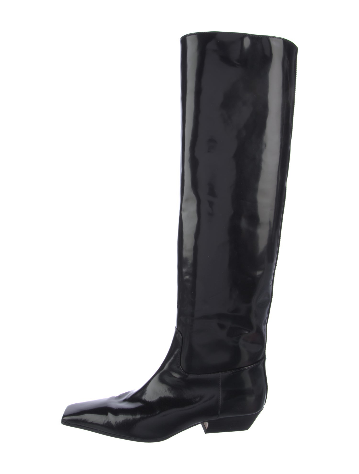 Khaite Leather Riding Boots