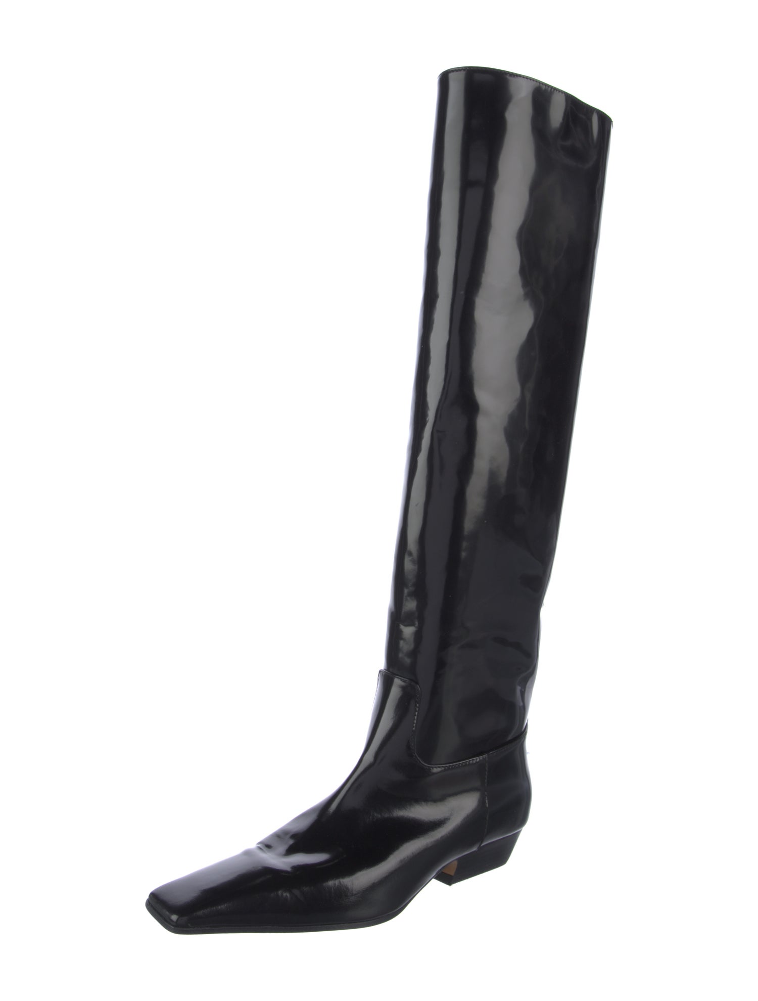 Khaite Leather Riding Boots