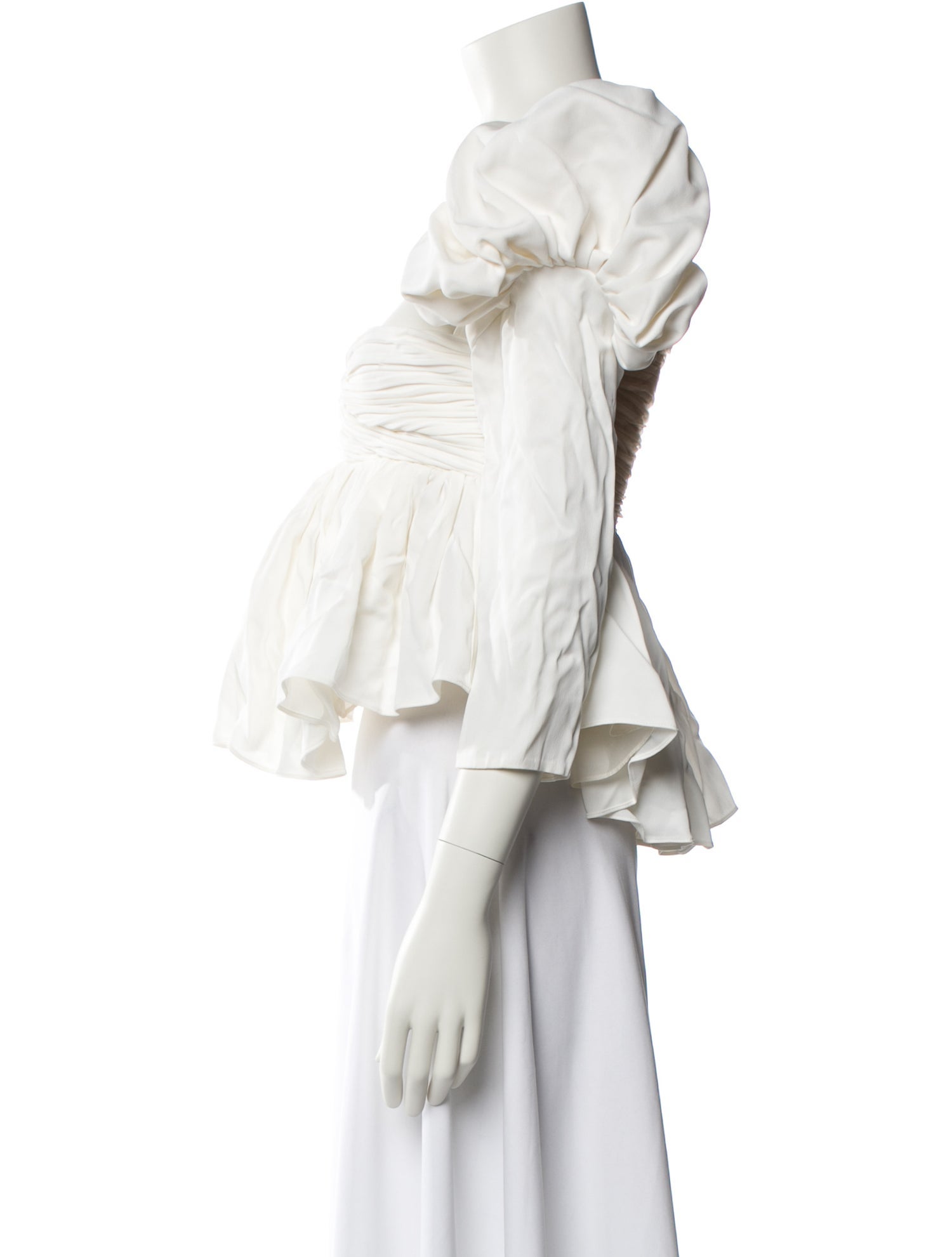 Khaite Cashgora Square Neckline Crop Top