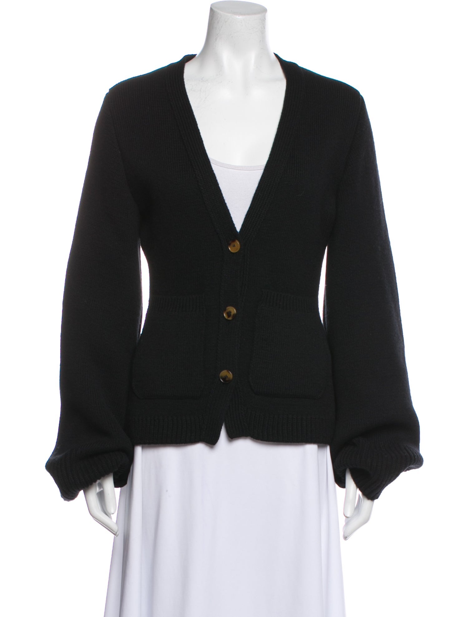 Khaite Cashmere V-Neck Sweater