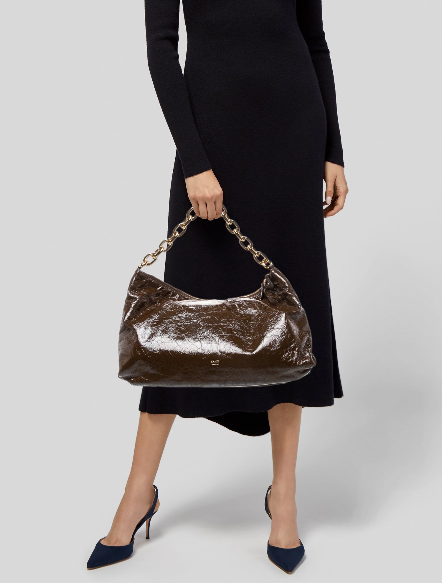 Khaite Leather Shoulder Bag w/ Tags