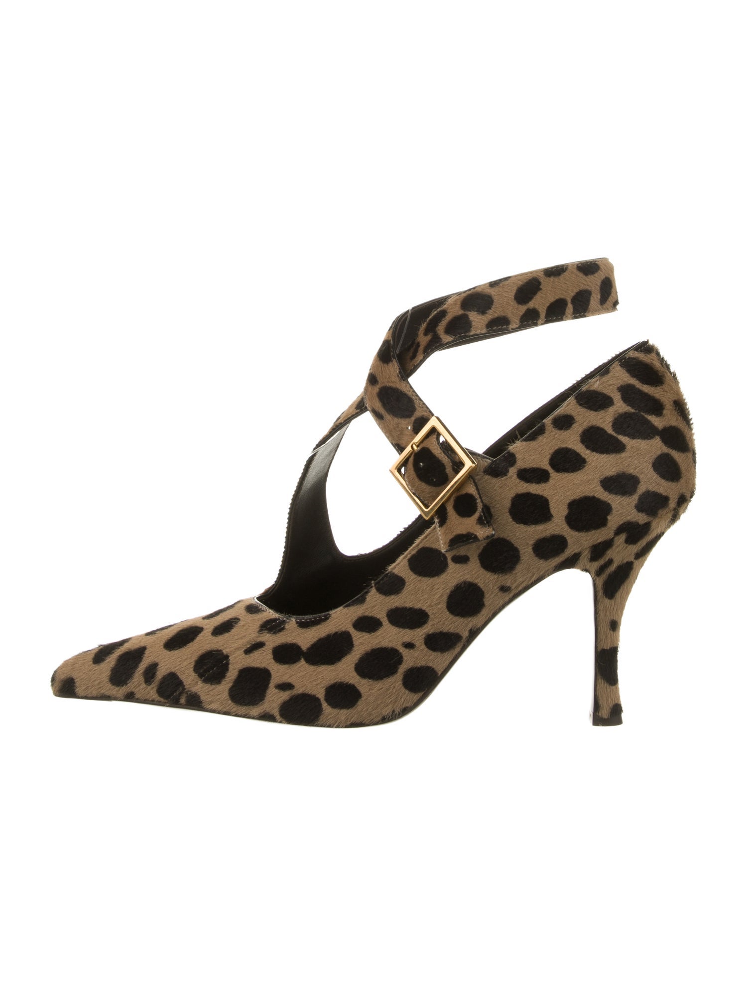 Khaite Ponyhair Animal Print Pumps