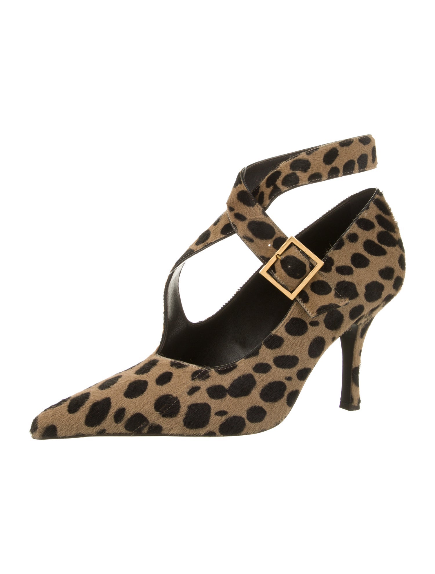 Khaite Ponyhair Animal Print Pumps
