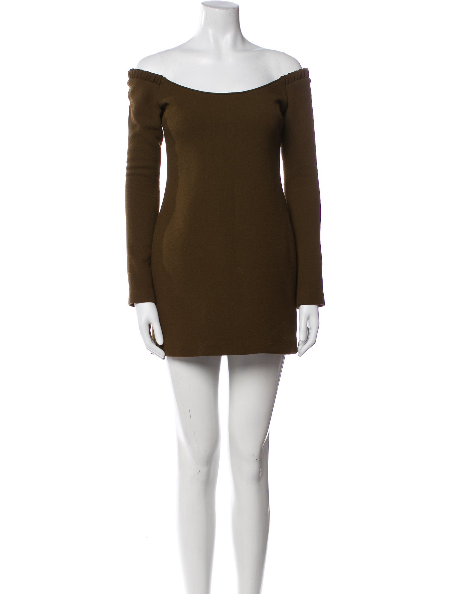 Khaite Virgin Wool Mini Dress