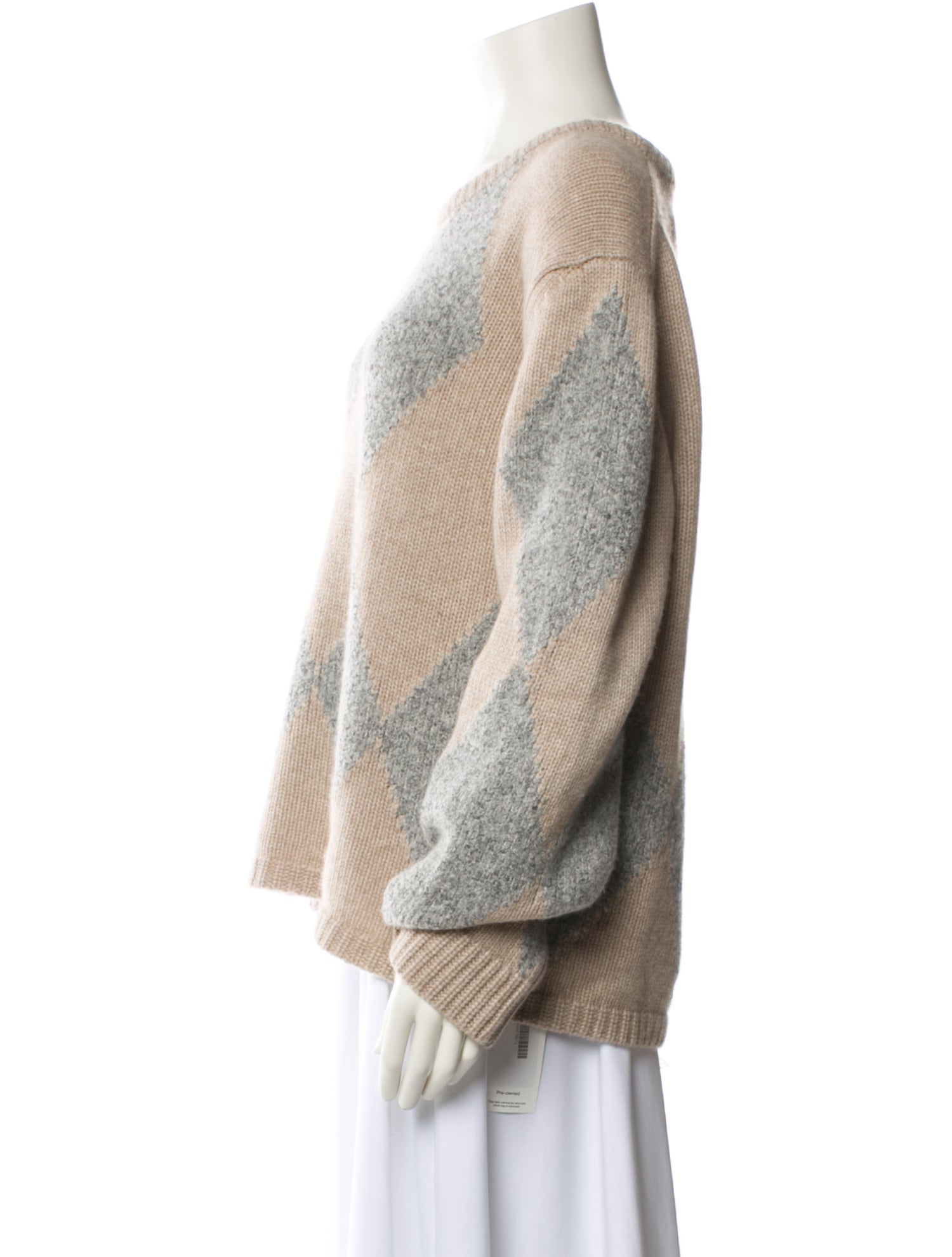 Khaite Cashmere Printed Sweater