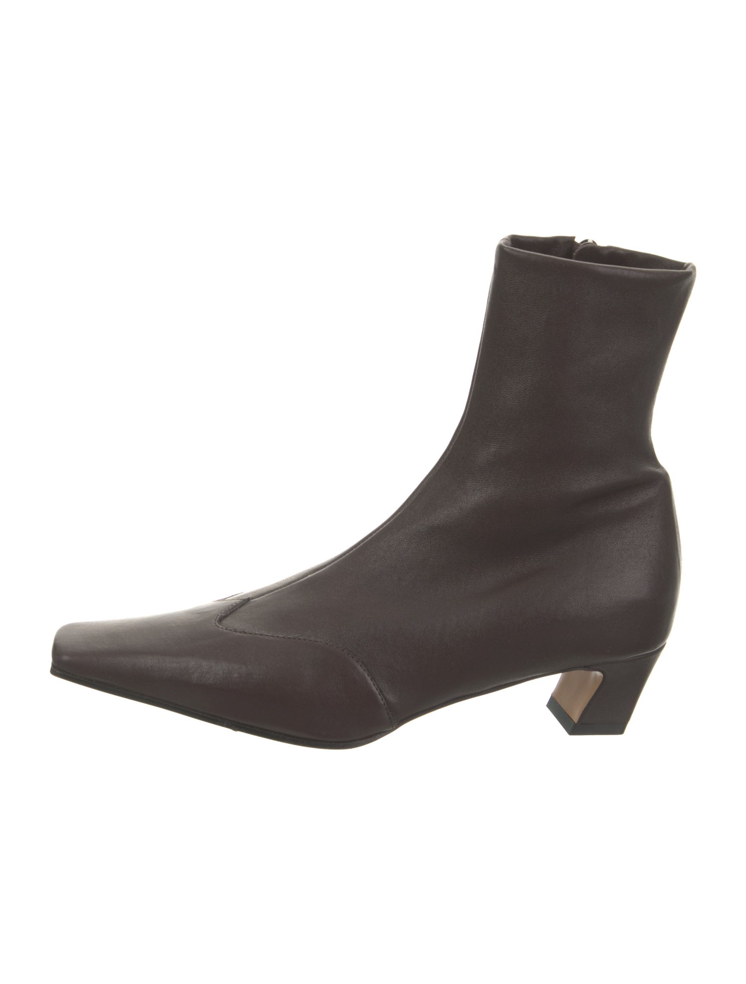 Khaite Leather Sock Boots