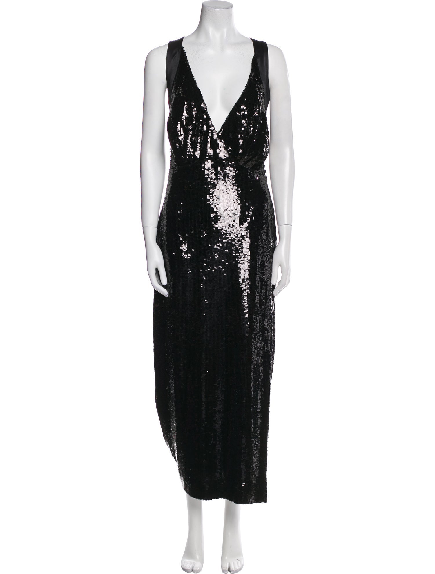 Khaite Sequin Long Dress