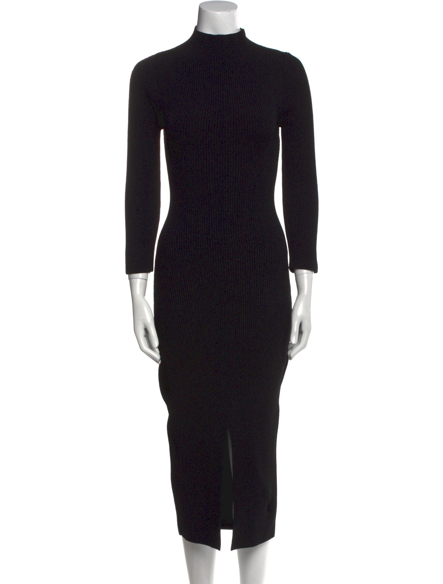 Khaite Striped Long Dress