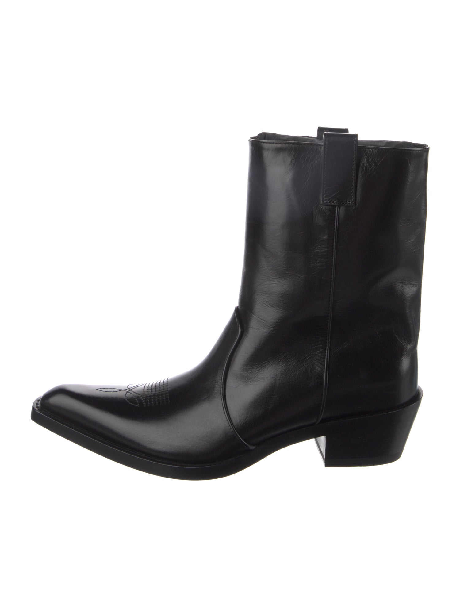 Khaite Leather Rain Boots