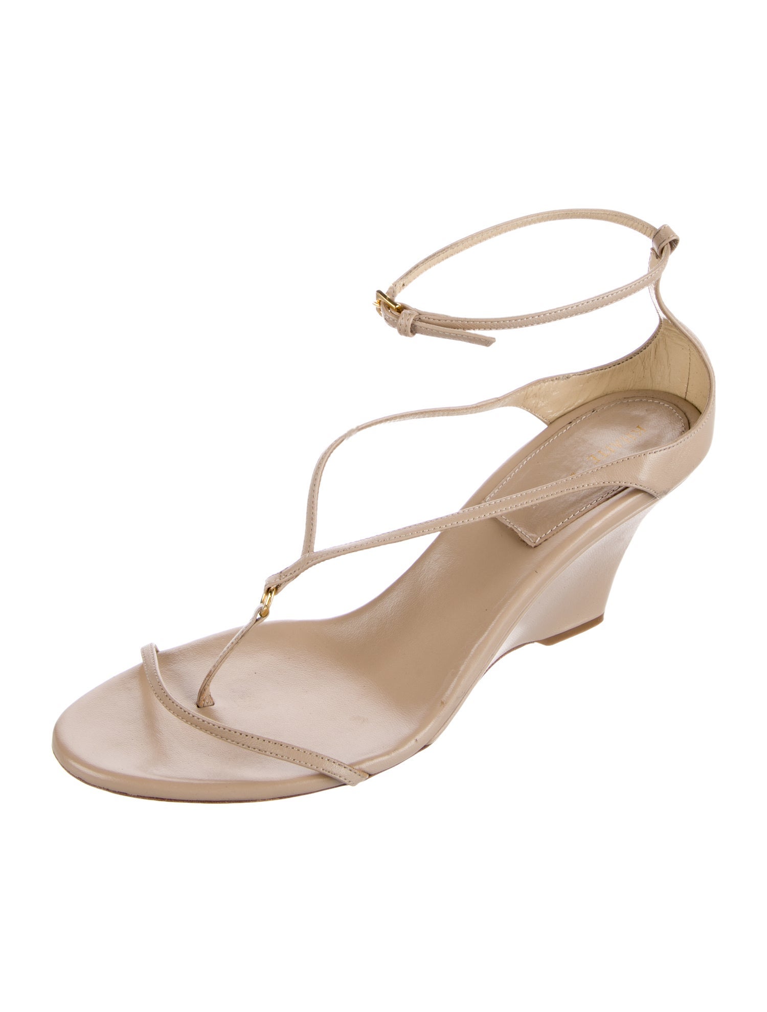 Khaite Leather Sandals