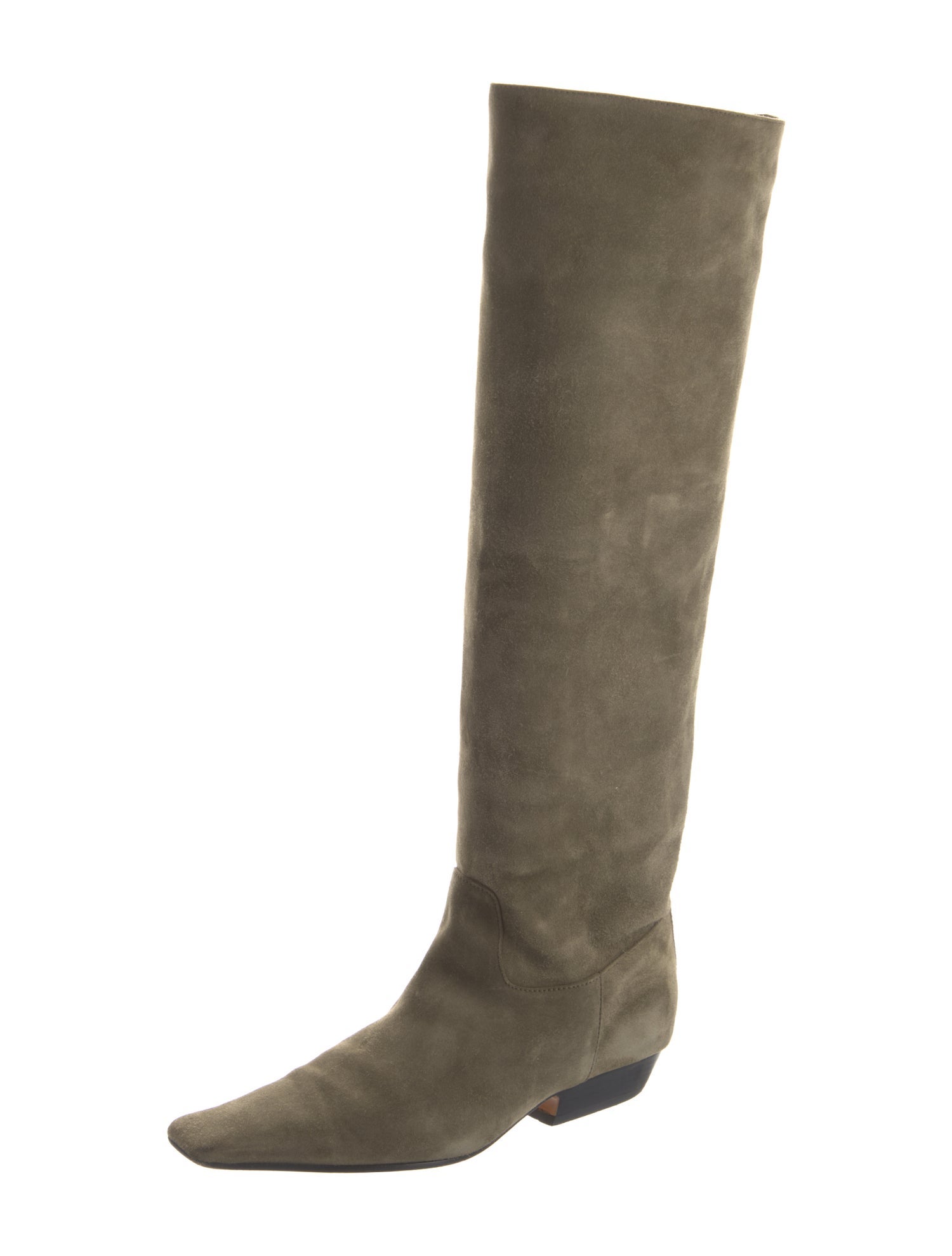 Khaite Suede Riding Boots