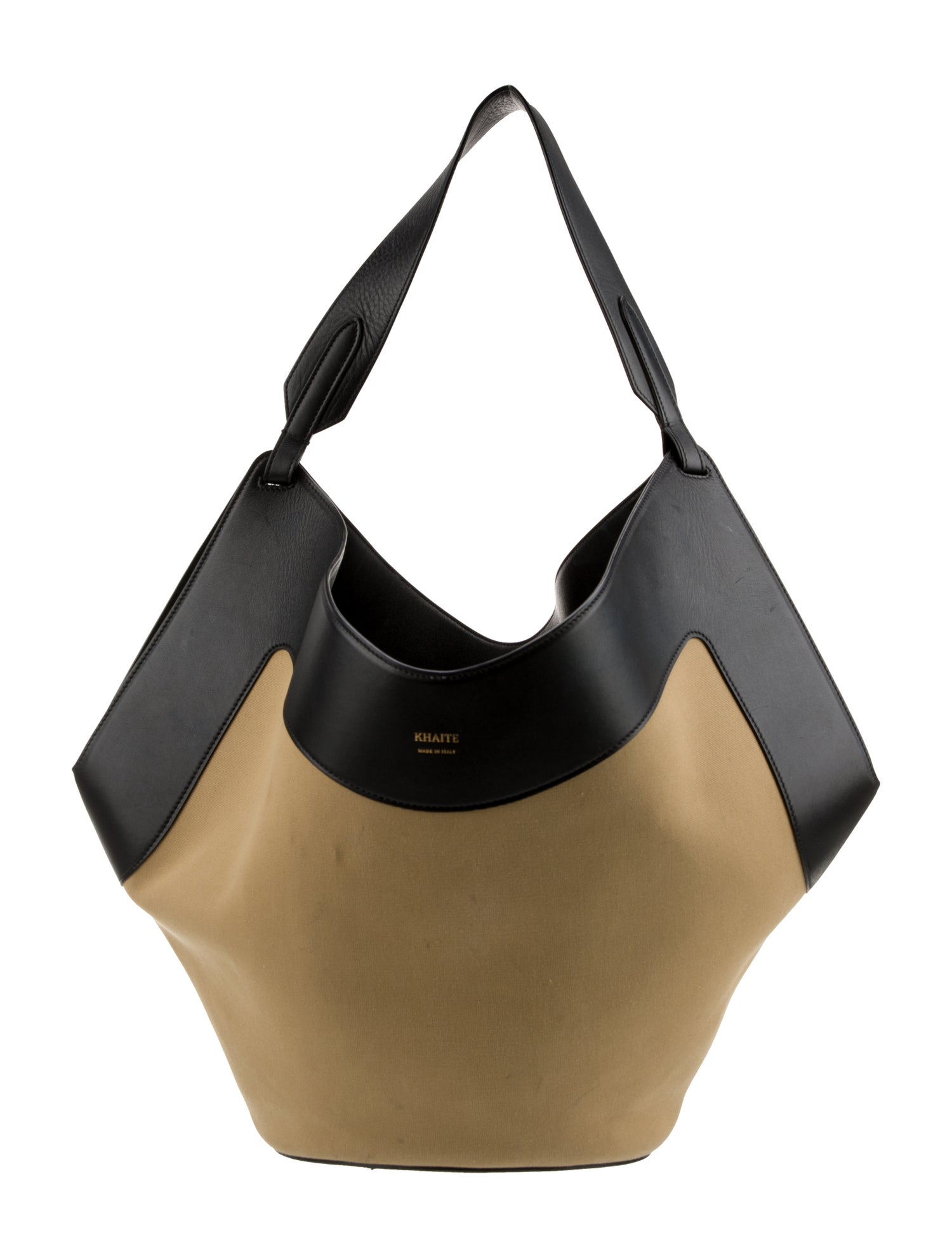 Khaite Canvas Shoulder Bag