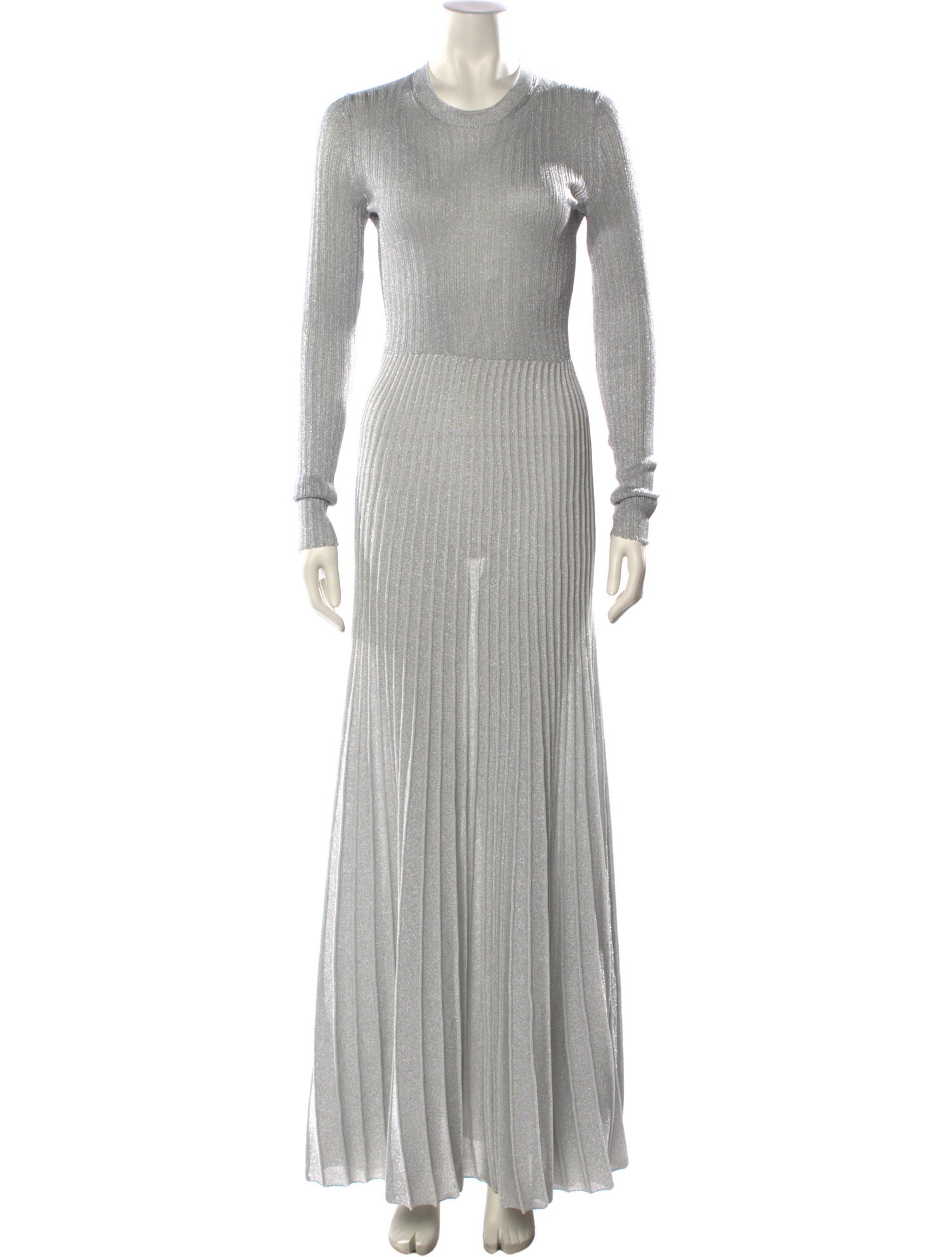 Khaite Crew Neck Long Dress