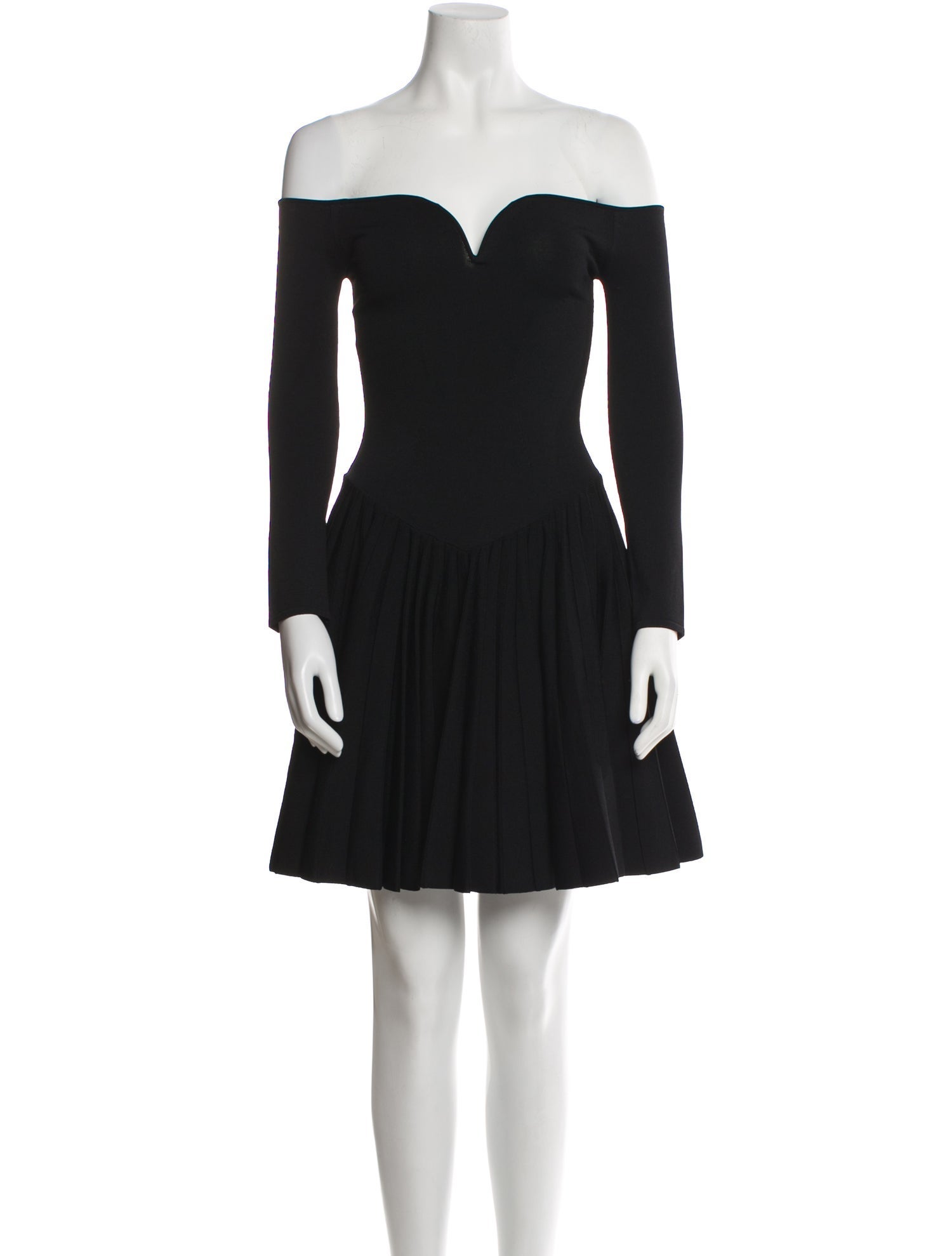 Khaite Off-The-Shoulder Mini Dress w/ Tags