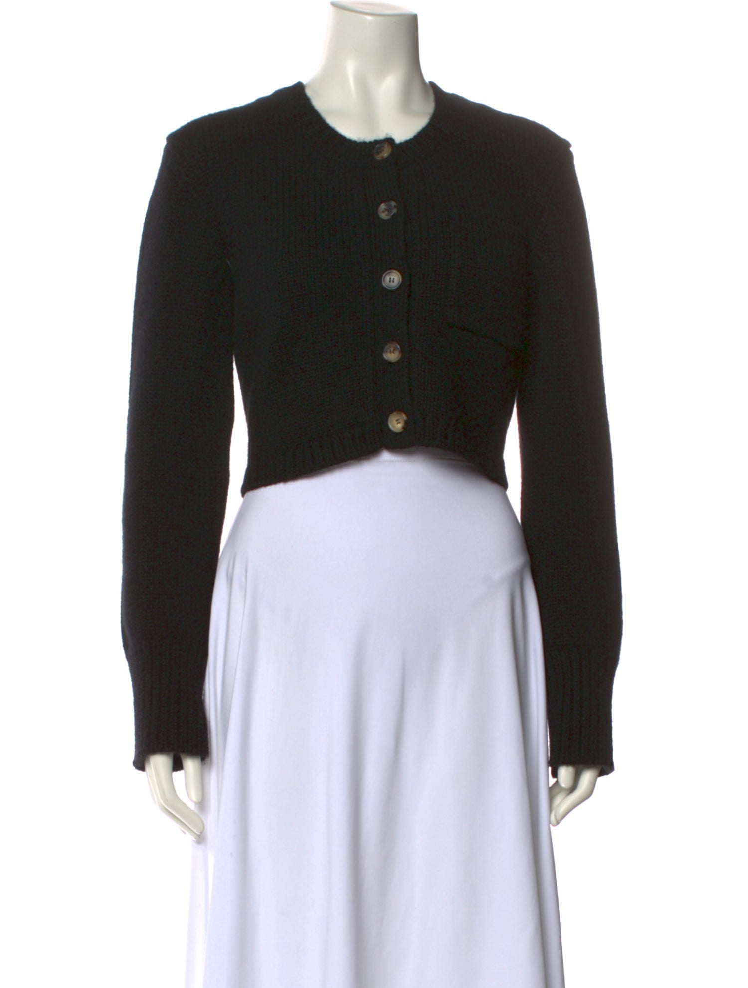 Khaite Cashmere Crew Neck Sweater