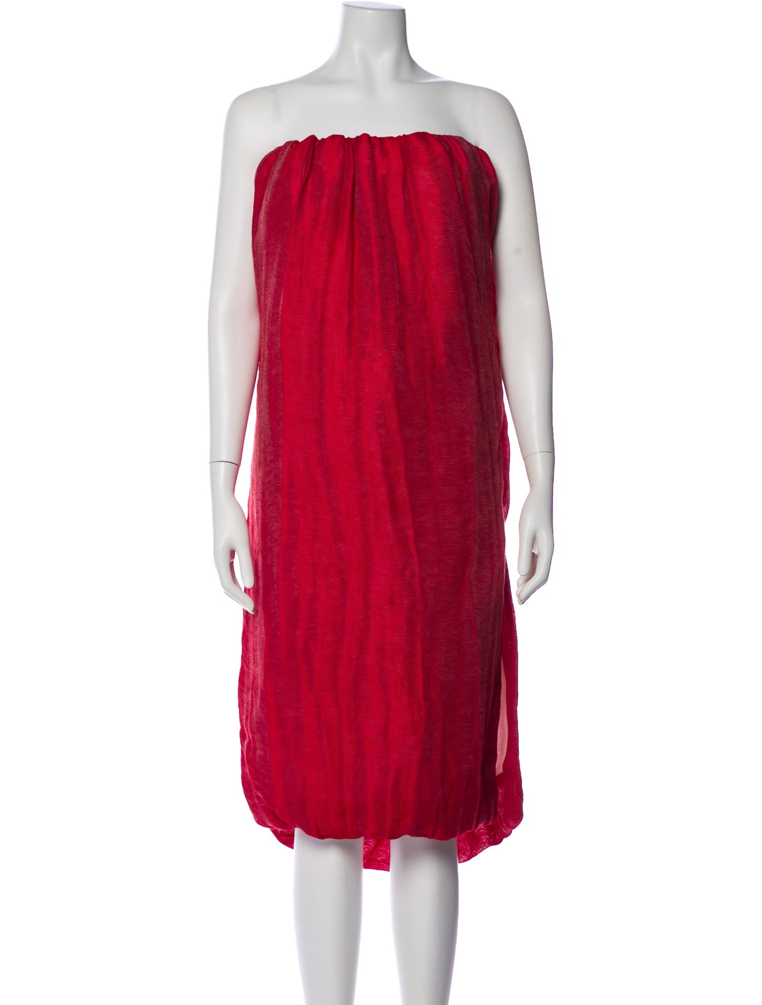 Khaite Linen Mini Dress