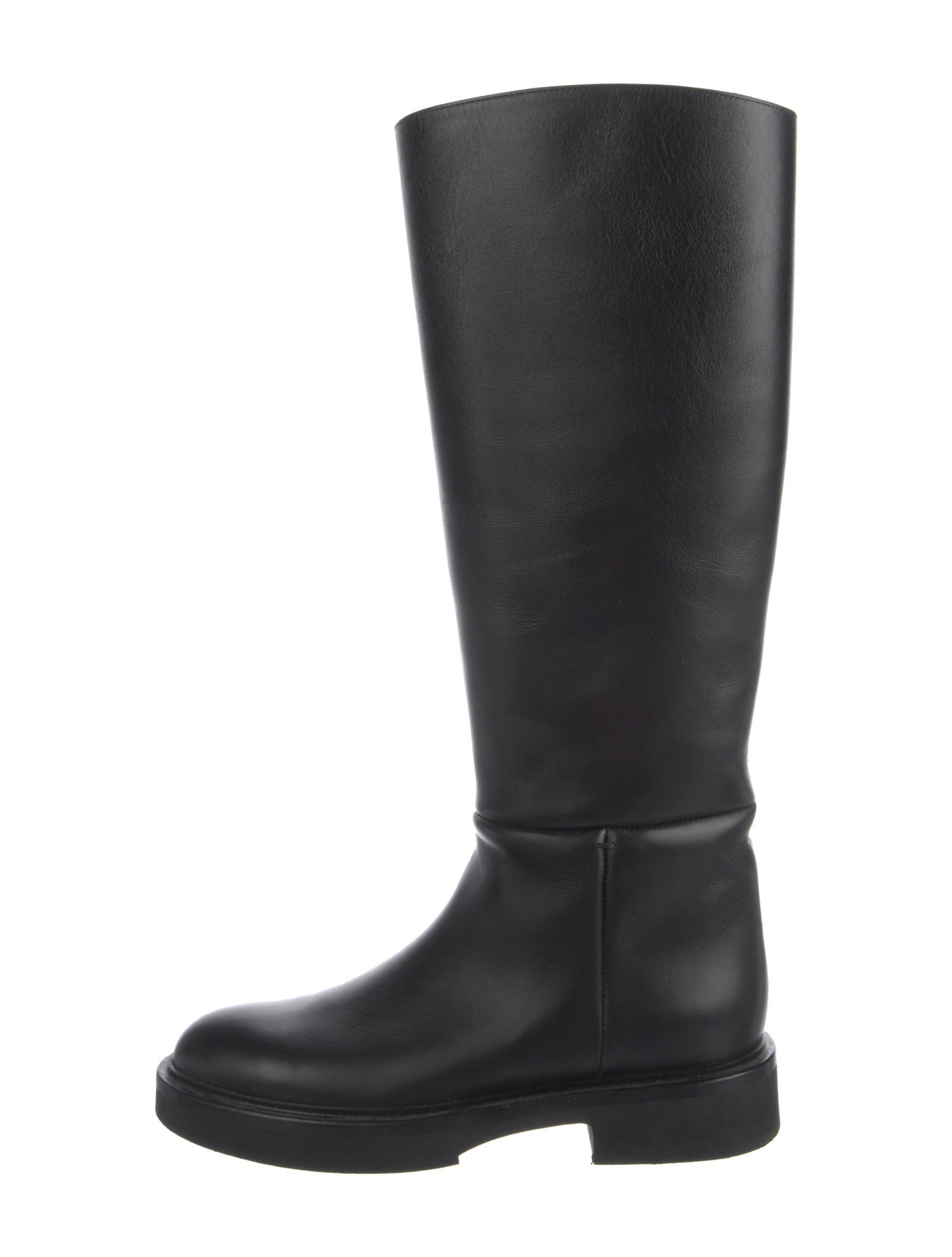Khaite Leather Riding Boots