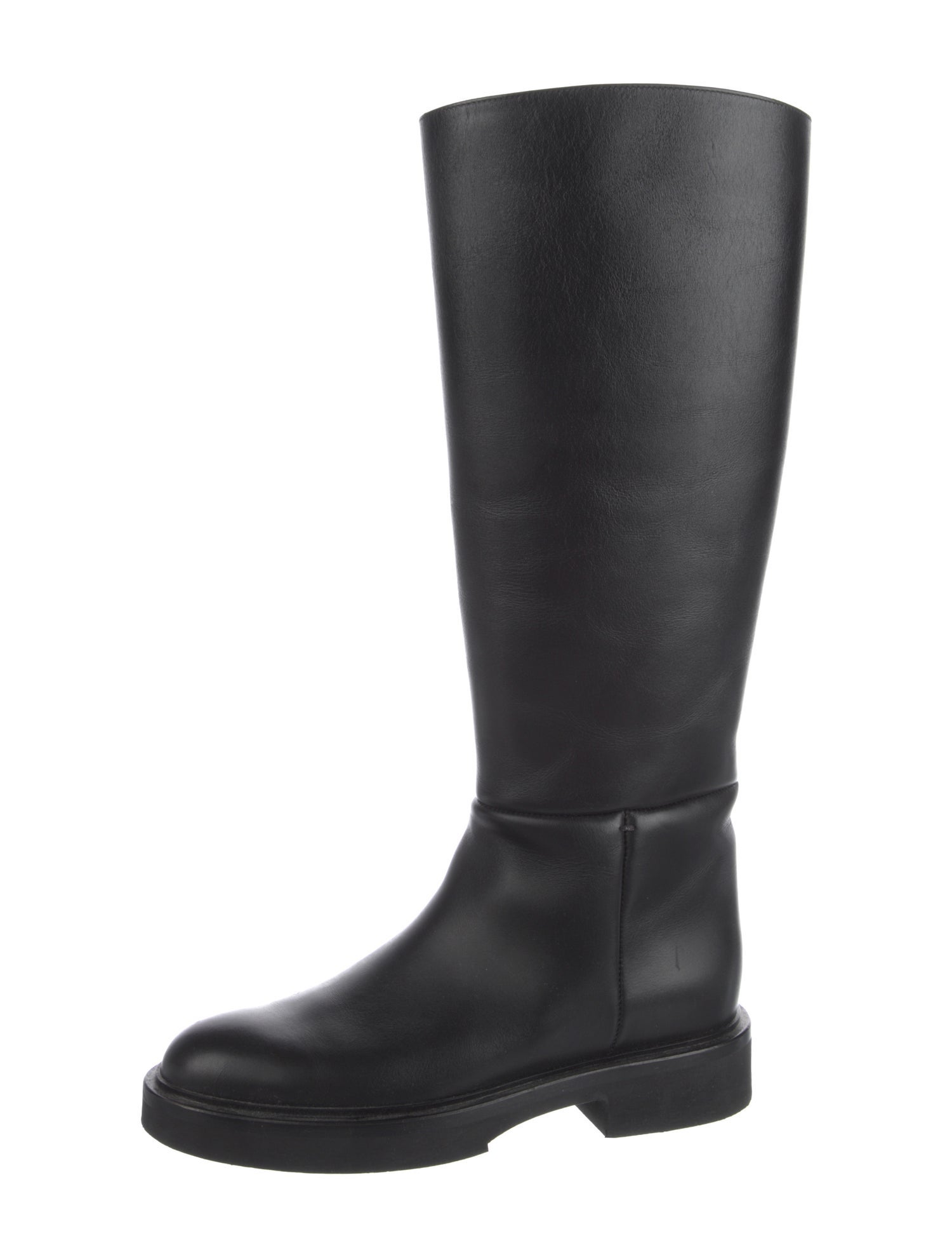 Khaite Leather Riding Boots