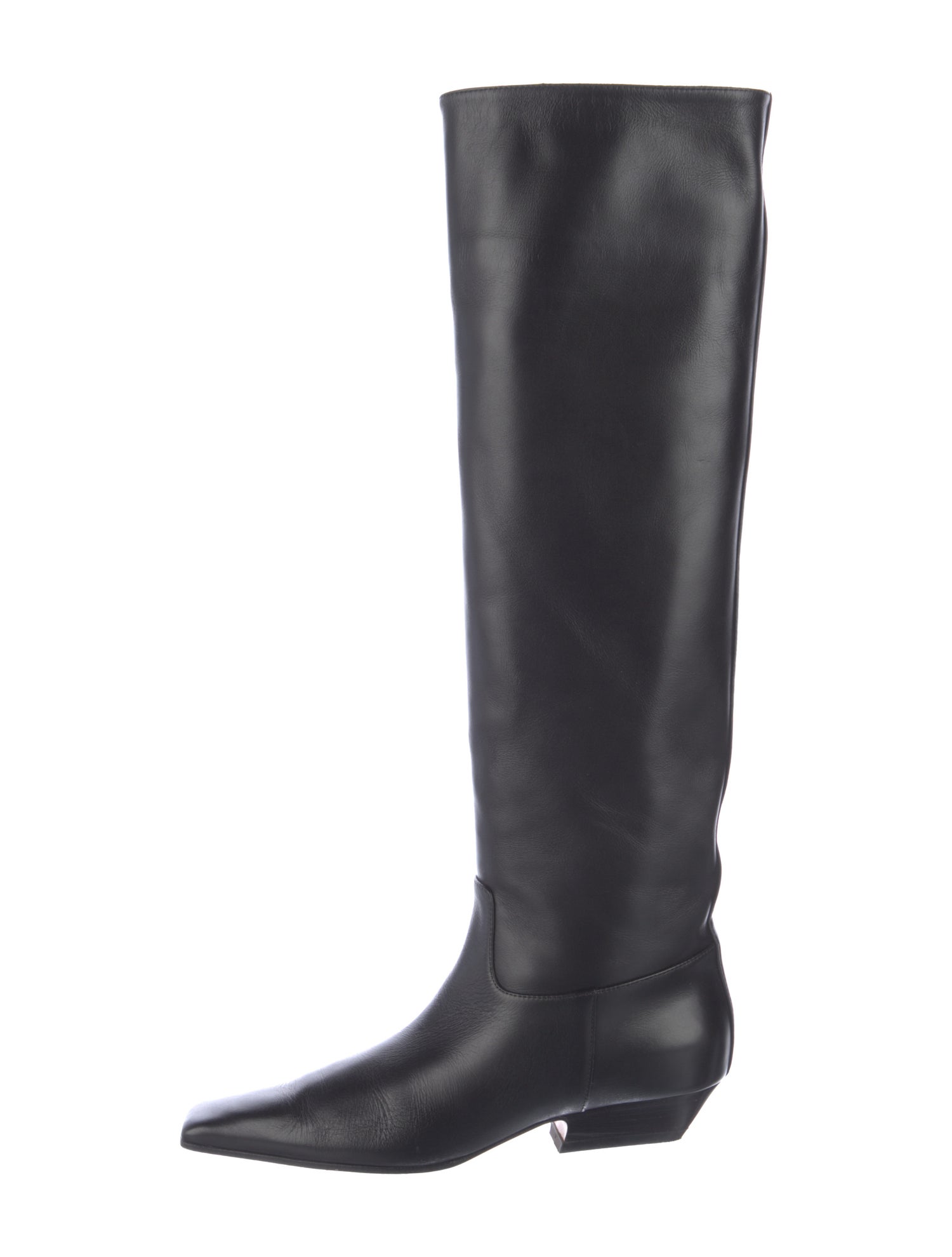 Khaite Leather Riding Boots
